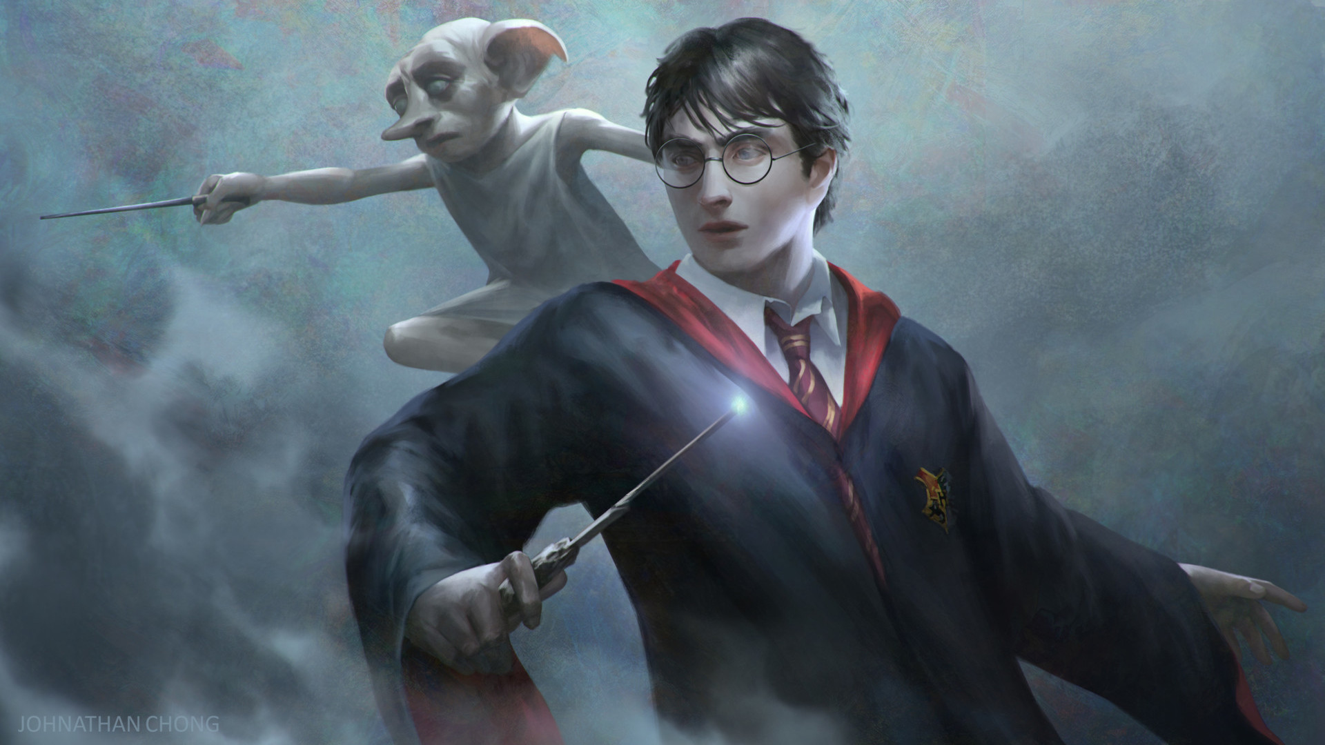Dobby Harry Potter Wand 1920x1080