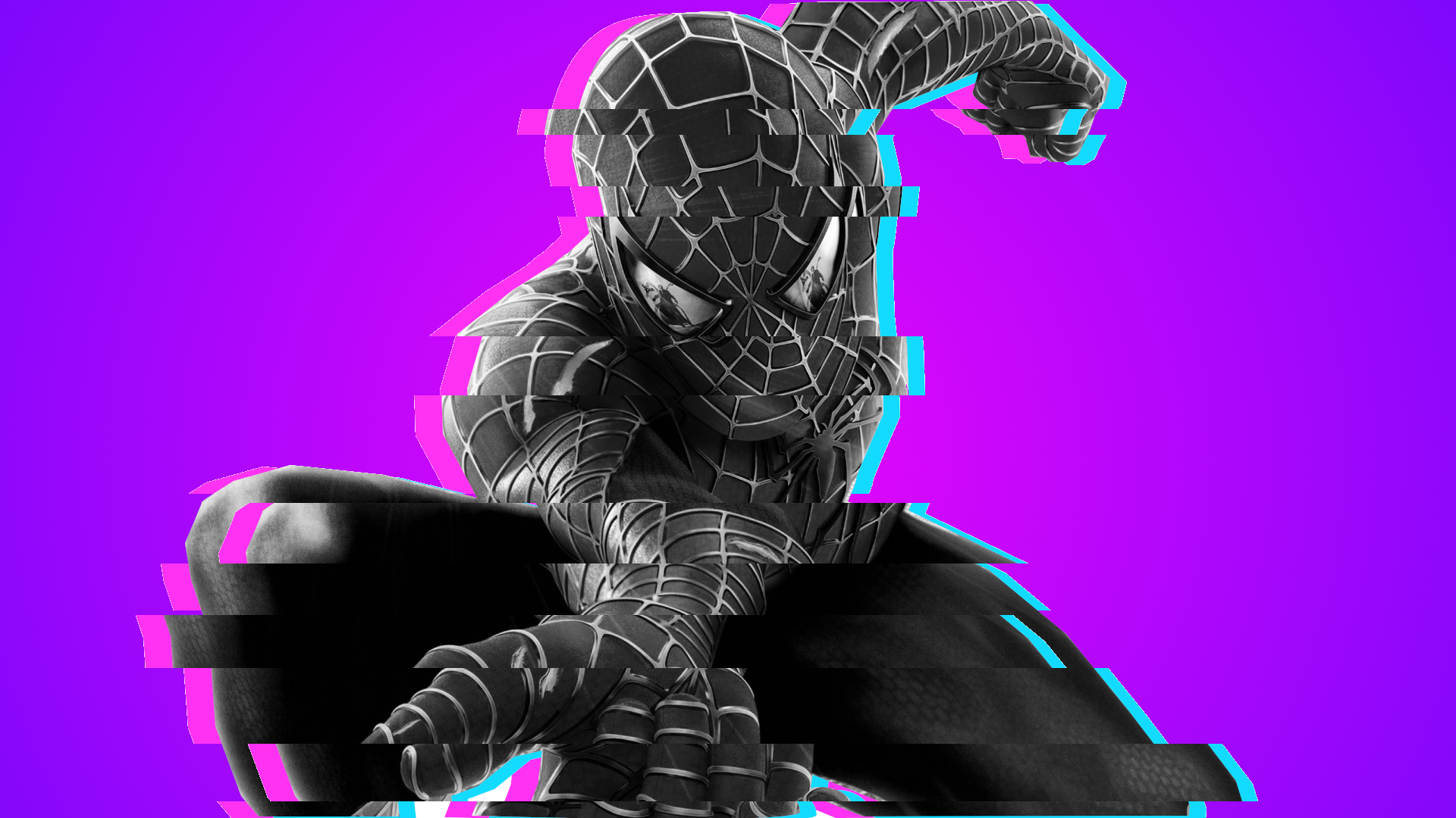 Glitch Spider Man 1920x1080