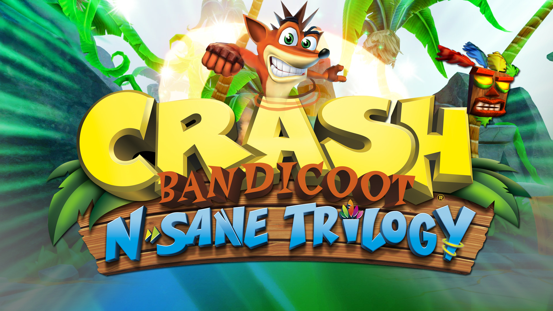 Aku Aku Crash Bandicoot Crash Bandicoot Character Crash Bandicoot N Sane Trilogy 1920x1080