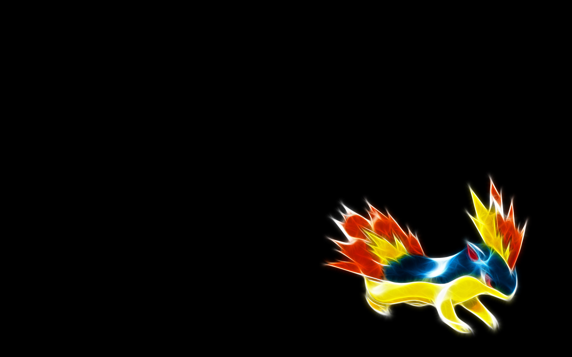Fire Pokemon Quilava Pokemon 1920x1200