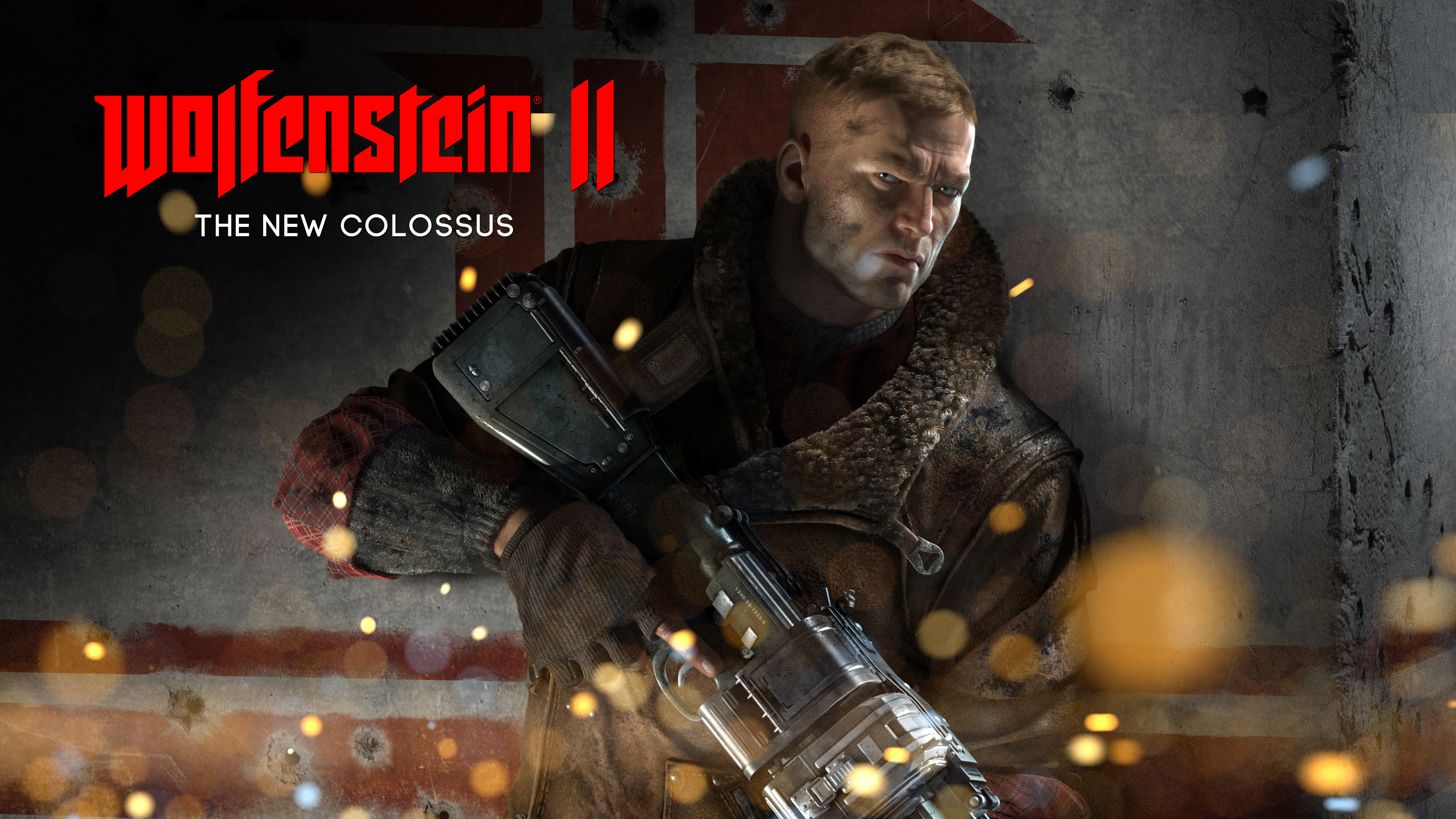 B J Blazkowicz Wolfenstein Ii The New Colossus 3840x2160