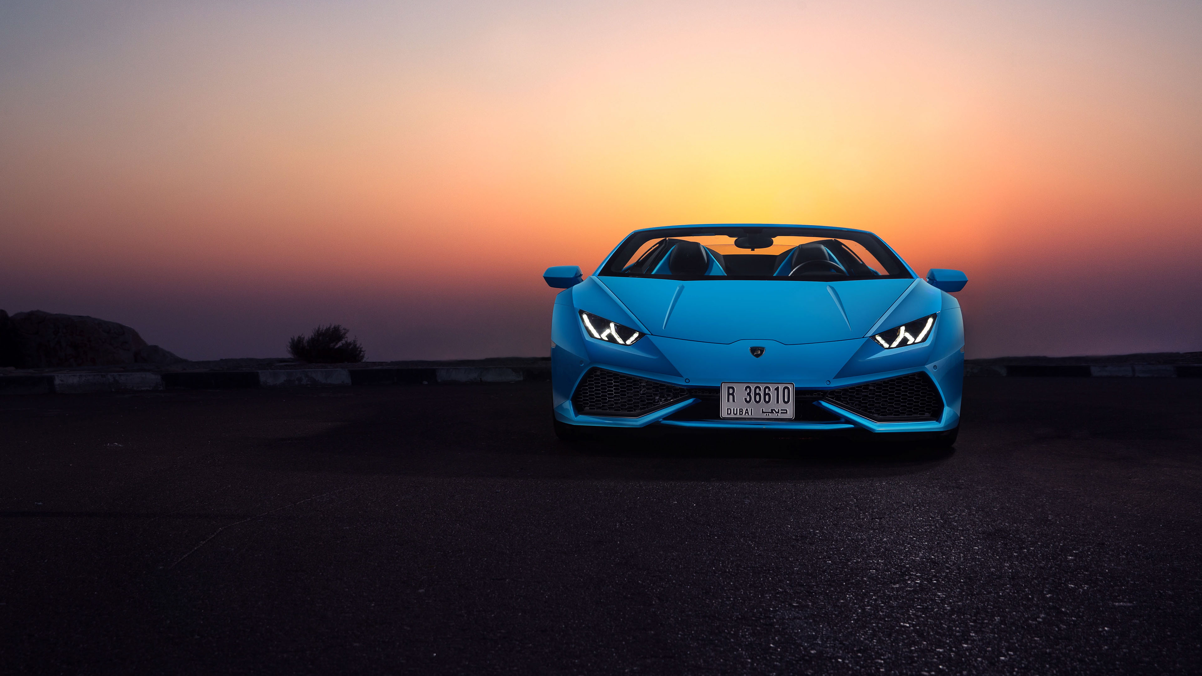 Lamborghini Huracan Performante Spyder 3840x2160