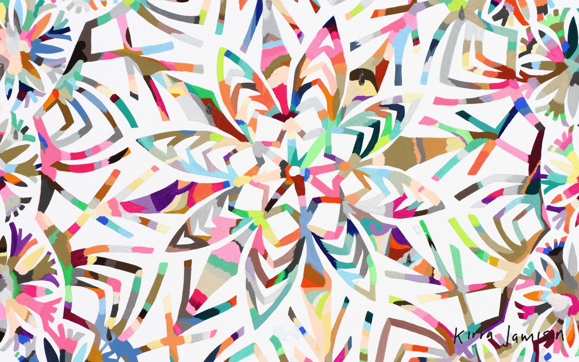 Abstract Colorful Colors Design 1920x1200