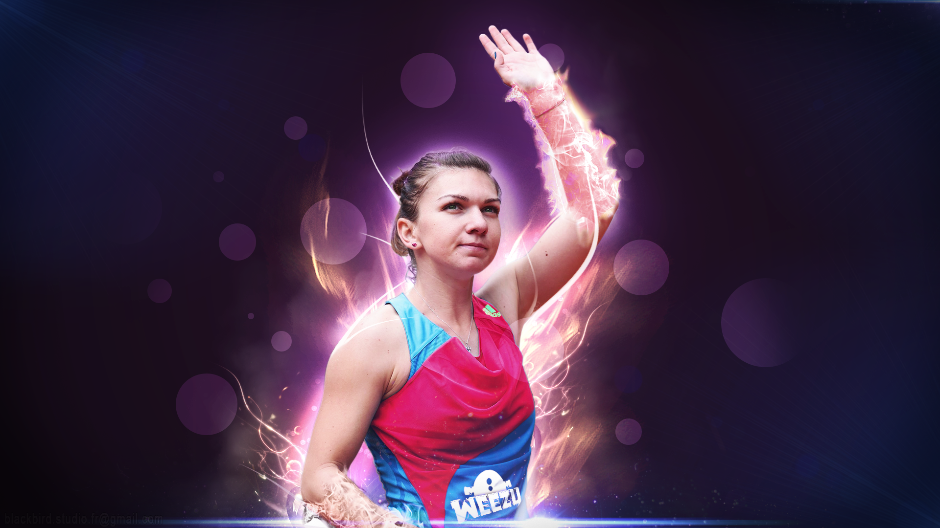 Romanian Simona Halep Tennis 1920x1080