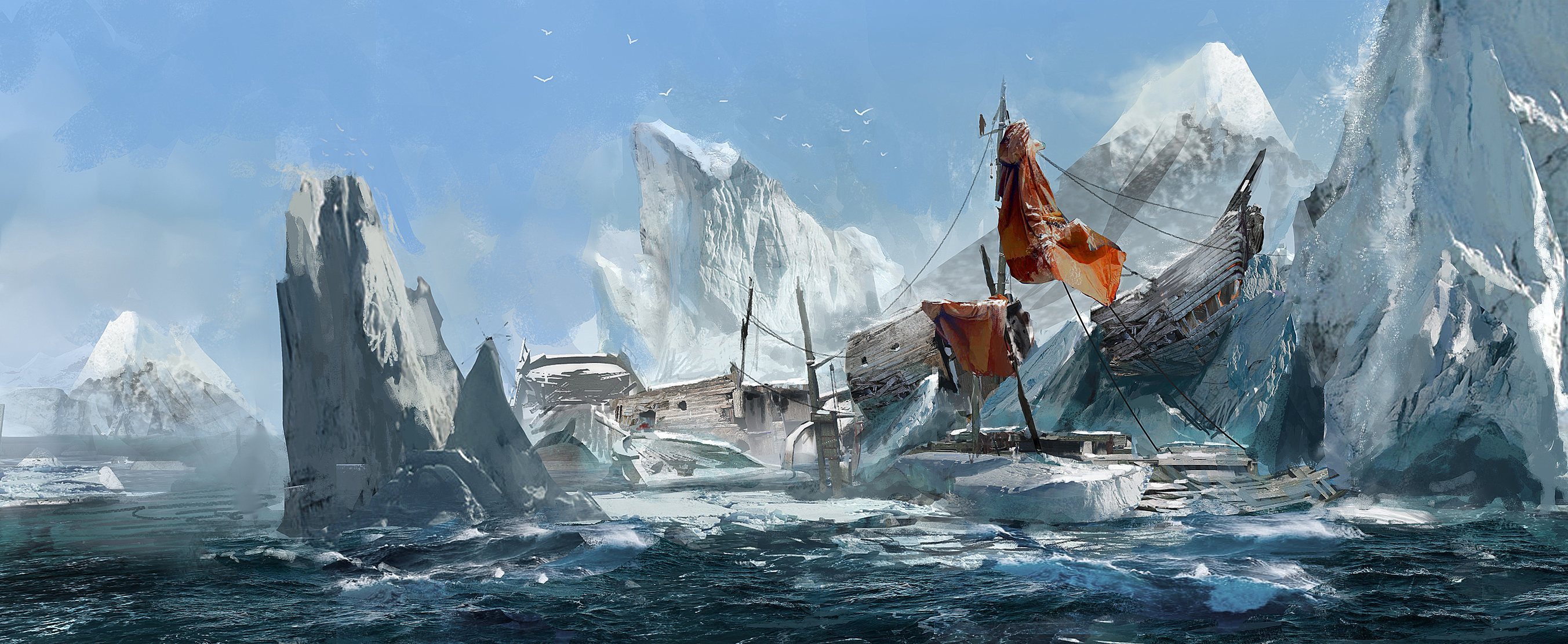 Video Game Assassin 039 S Creed Rogue 2705x1111