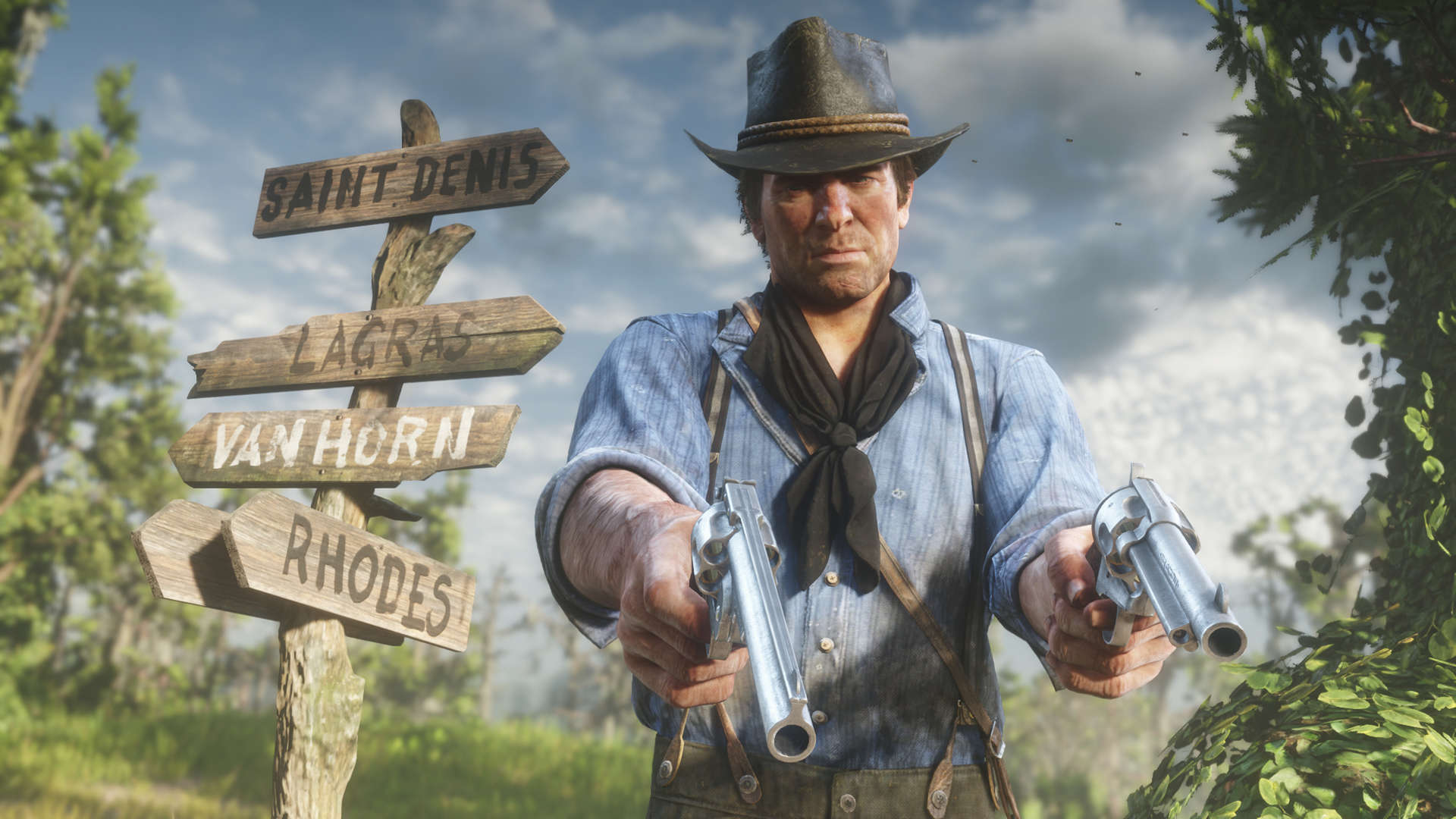 Arthur Morgan Red Dead Red Dead Redemption Red Dead Redemption 2 1920x1080