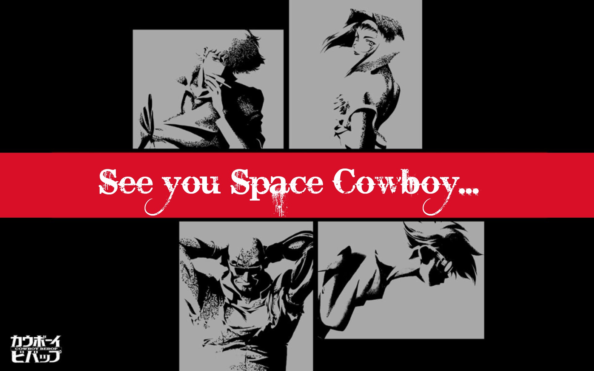 Cowboy Bebop Edward Cowboy Bebop Faye Valentine Jet Black Spike Spiegel 1920x1200