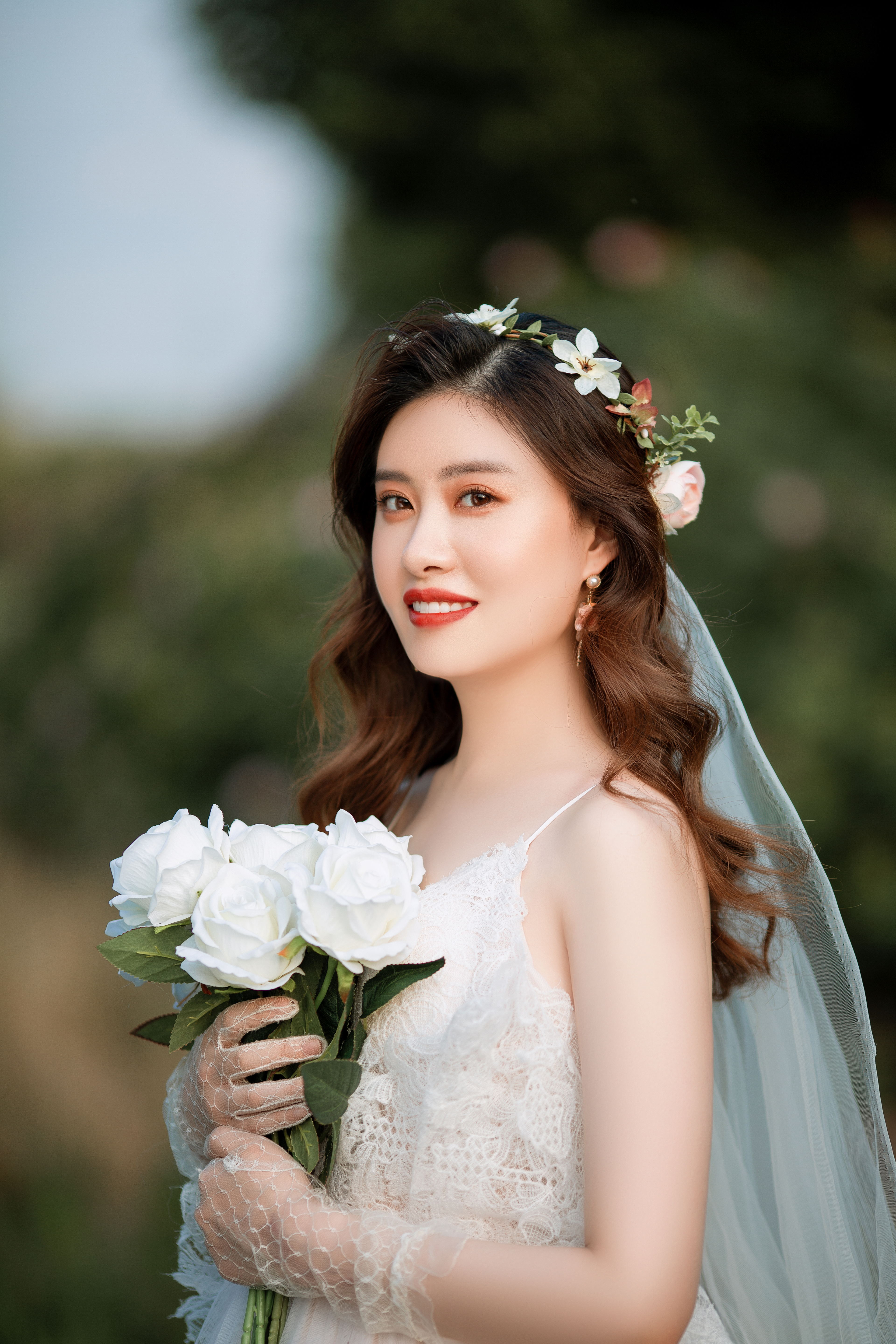 Wedding Photo Asian White Women Photography Brides 3840x5760