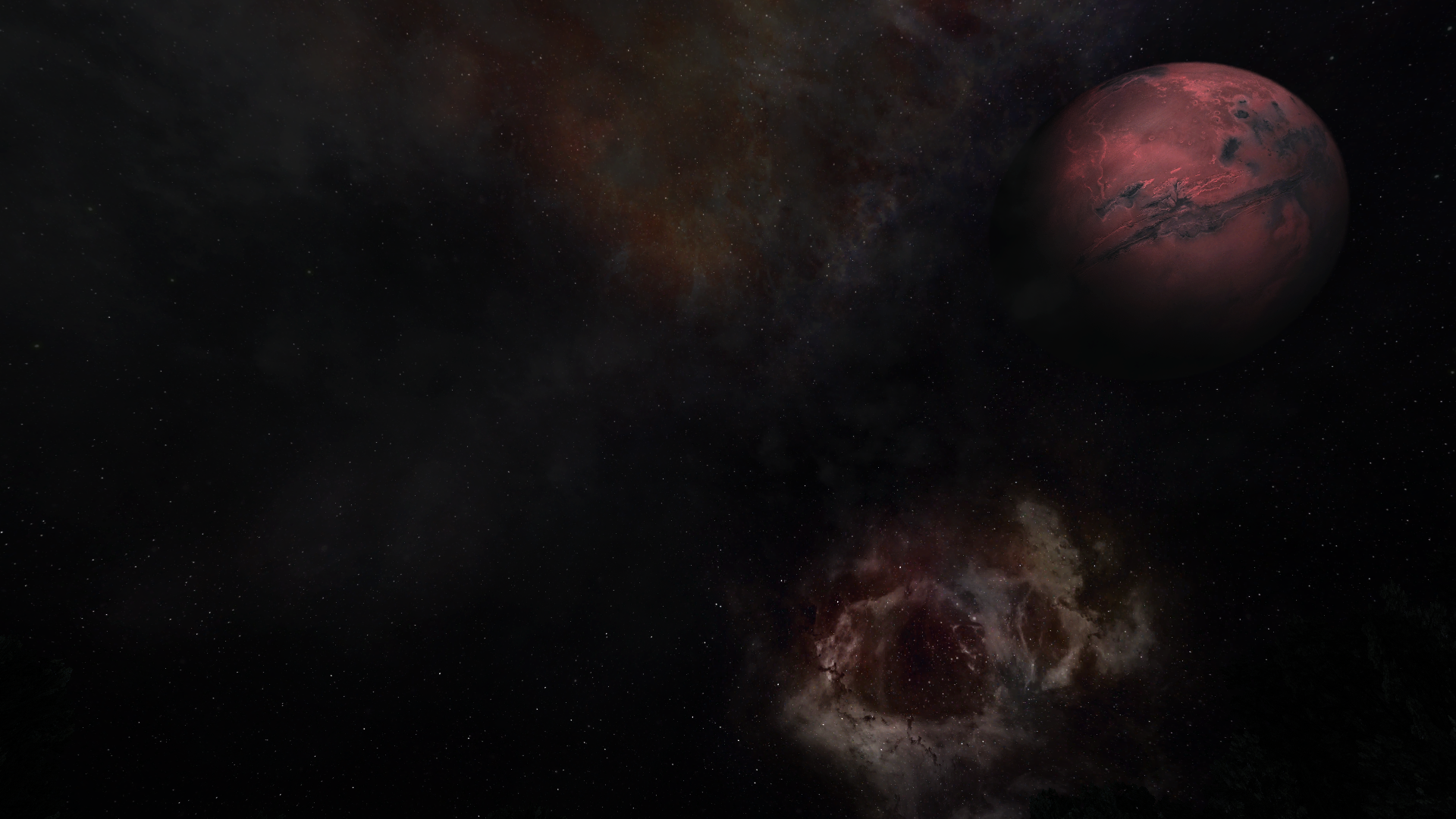 Moon Planet Sky Stars The Elder Scrolls Iii Morrowind 1920x1080