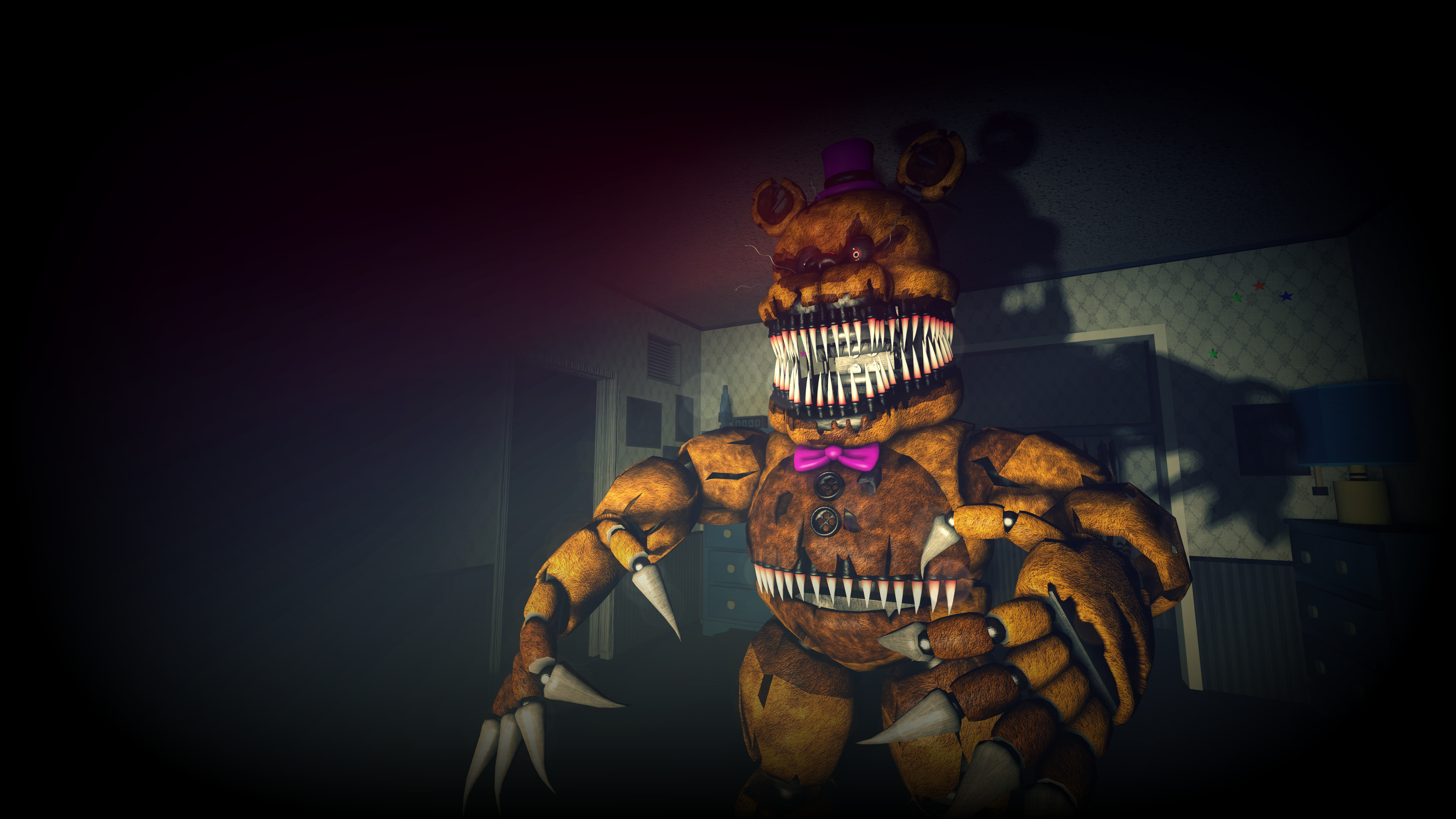Video Game Five Nights At Freddy 039 S 4 4096x2304