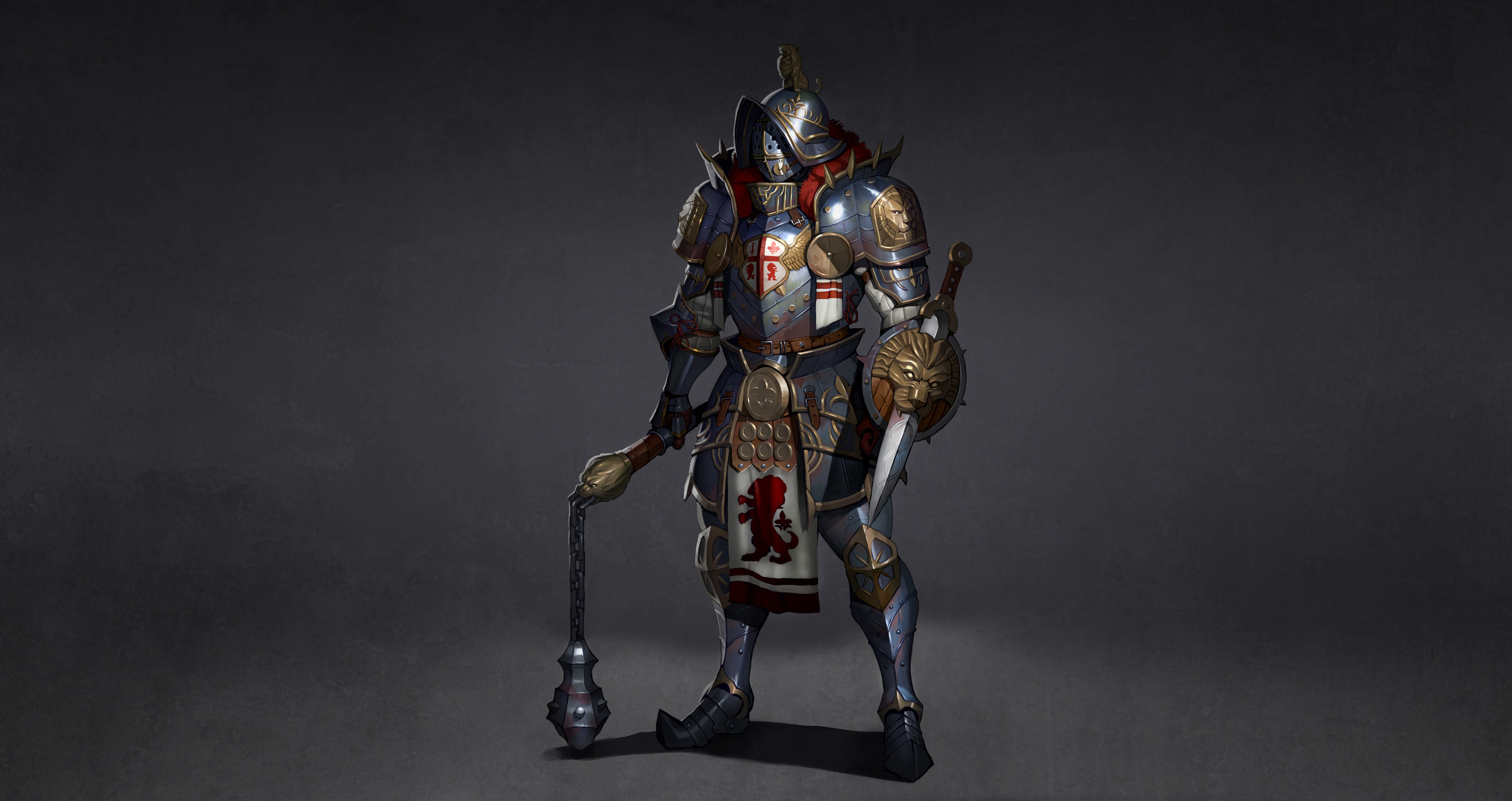 Armor Gladiator Warrior 6000x3180