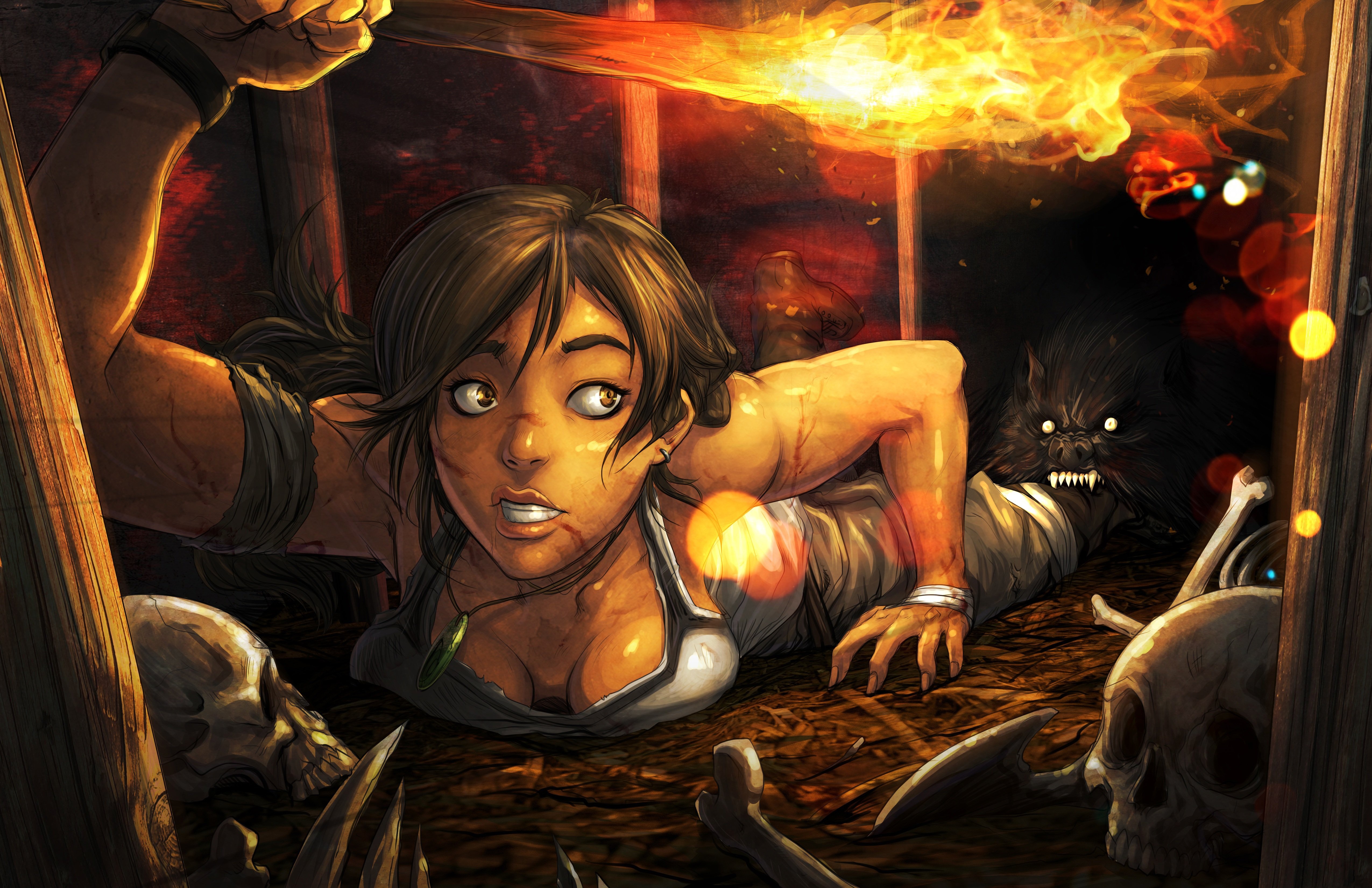 Lara Croft Tomb Raider 5100x3301