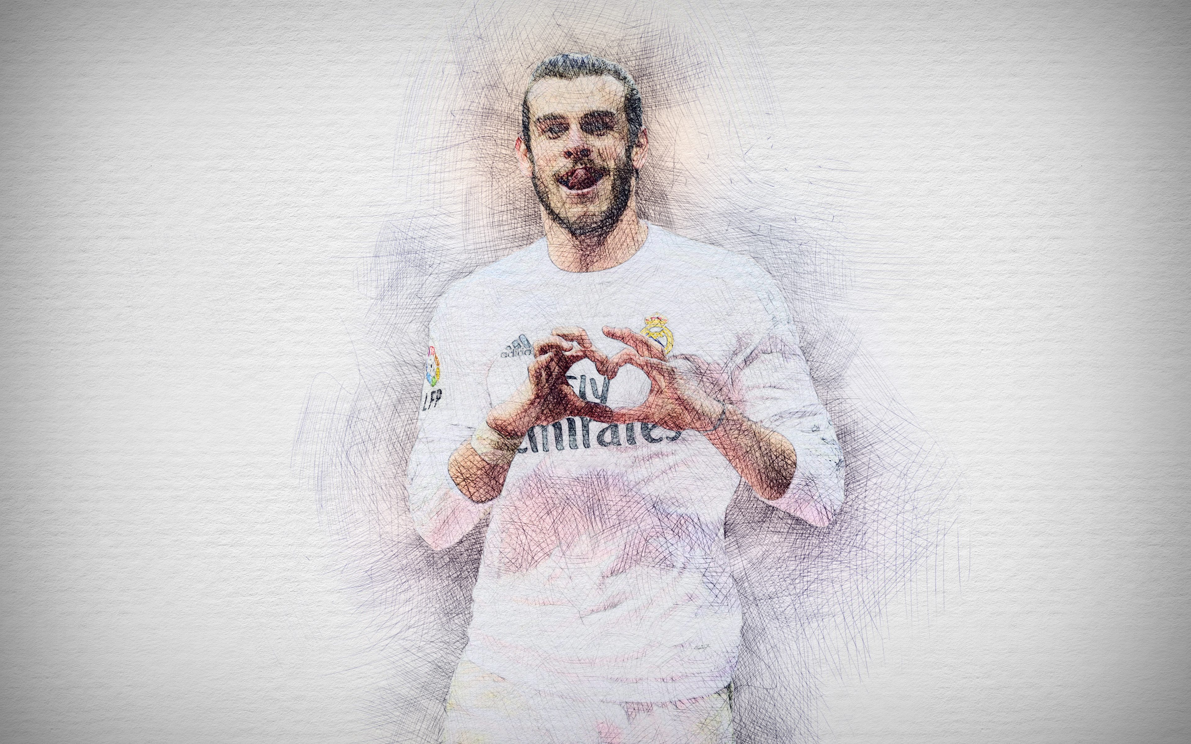 Gareth Bale Real Madrid C F Soccer Welsh 3840x2400