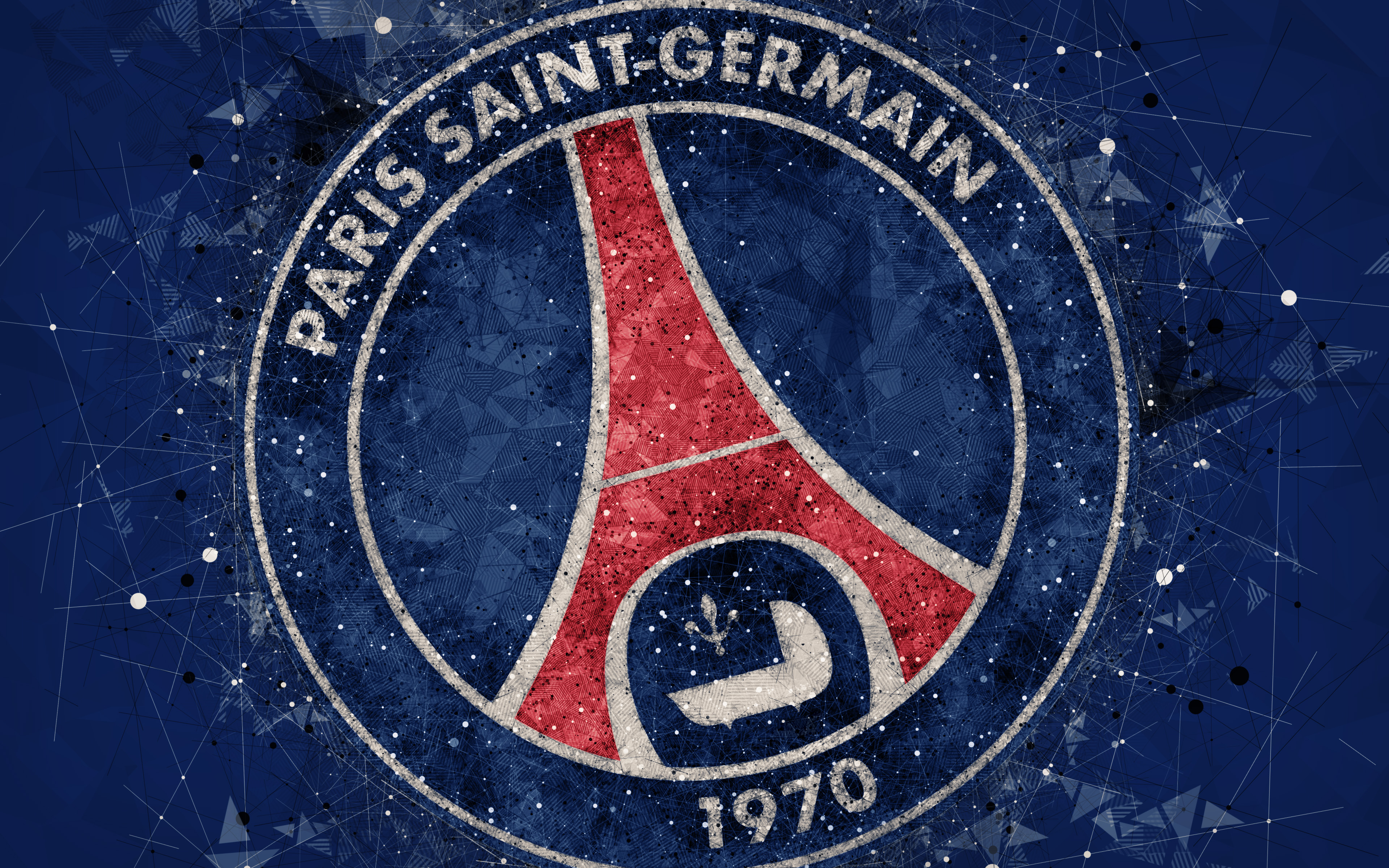 Logo Paris Saint Germain F C Soccer 3840x2400