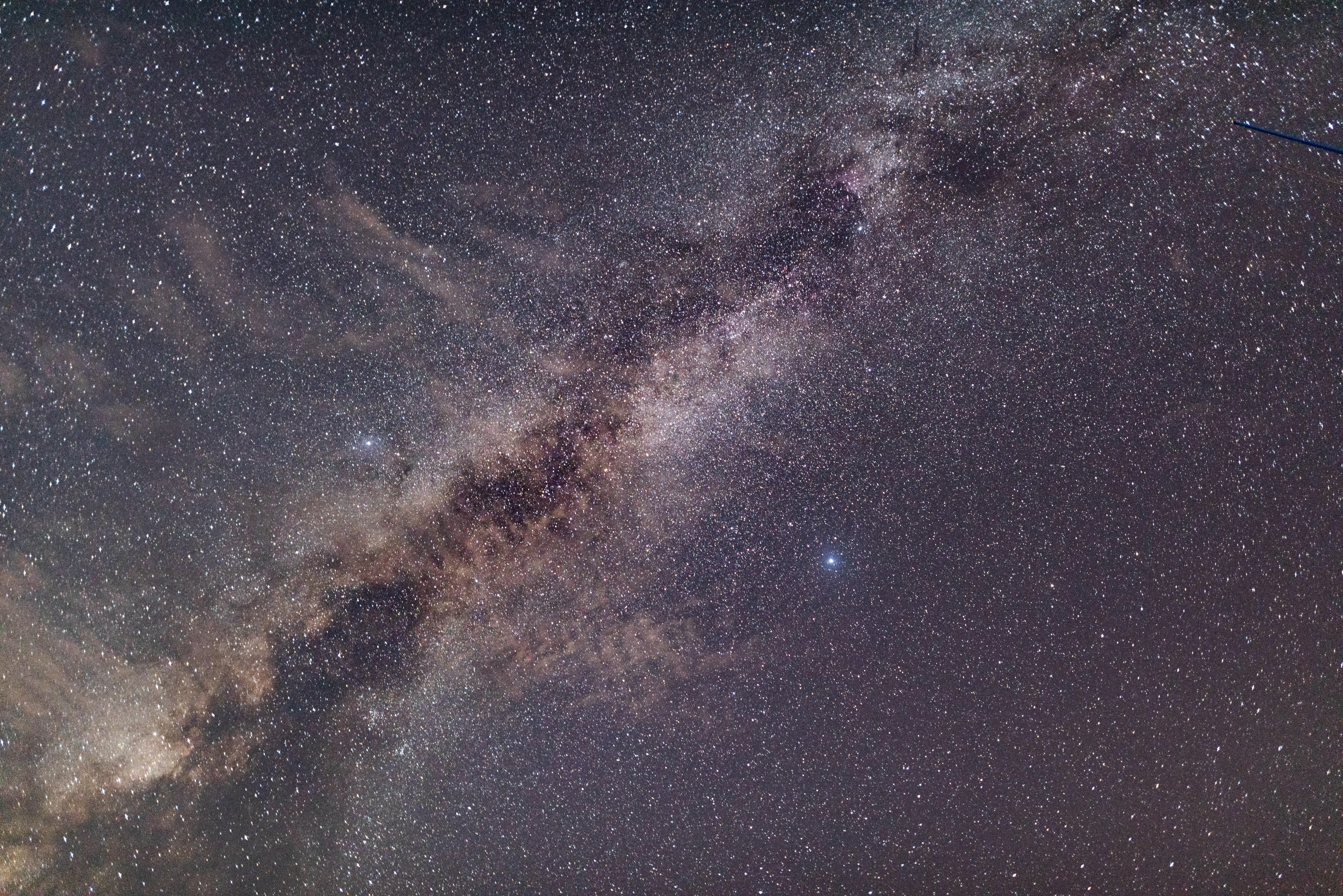 Galaxy Milky Way Space Stars 7360x4912