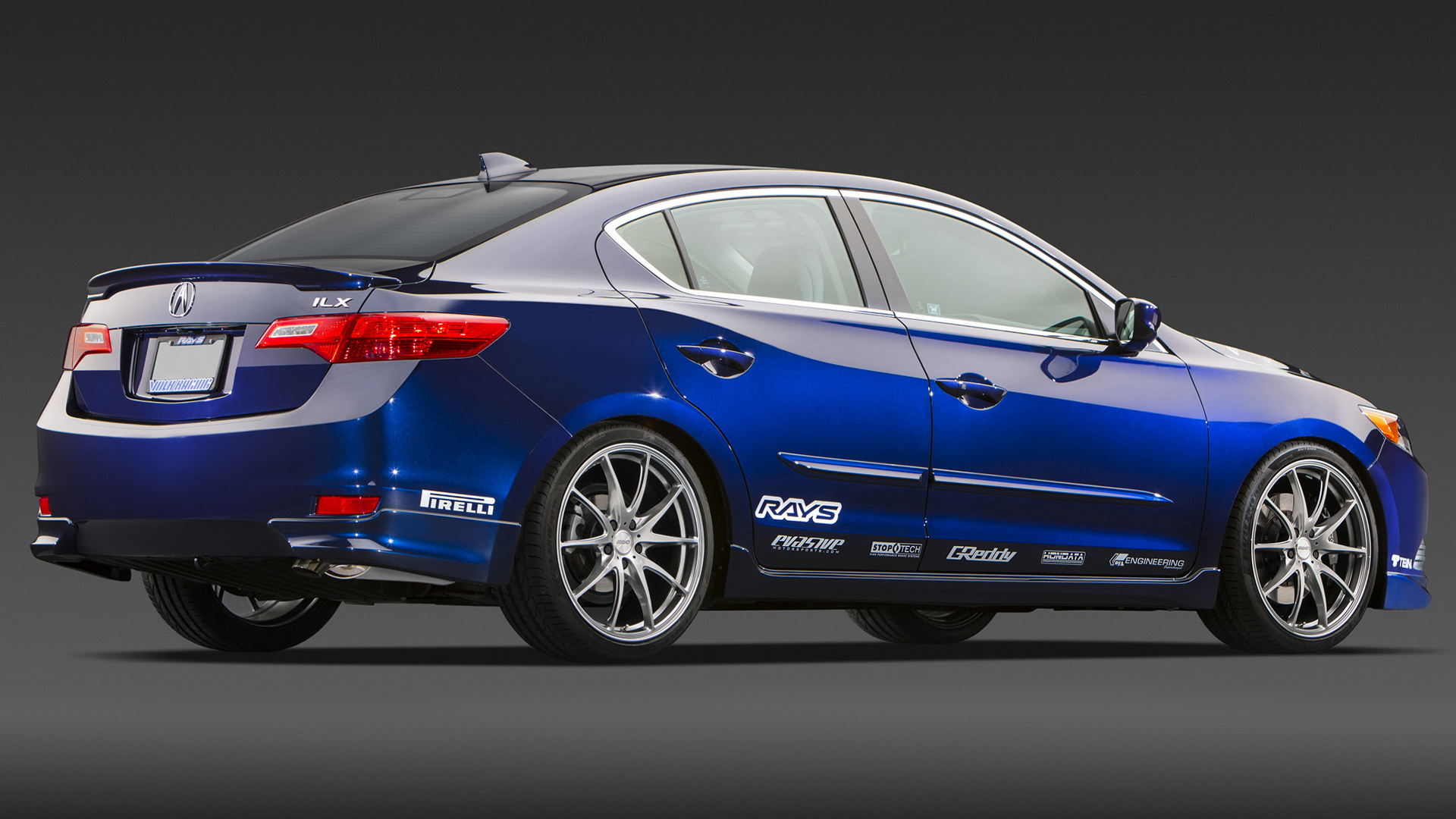 Acura Ilx Street Build Blue Car Car Luxury Car Sedan Subcompact Car Tuning 1920x1080