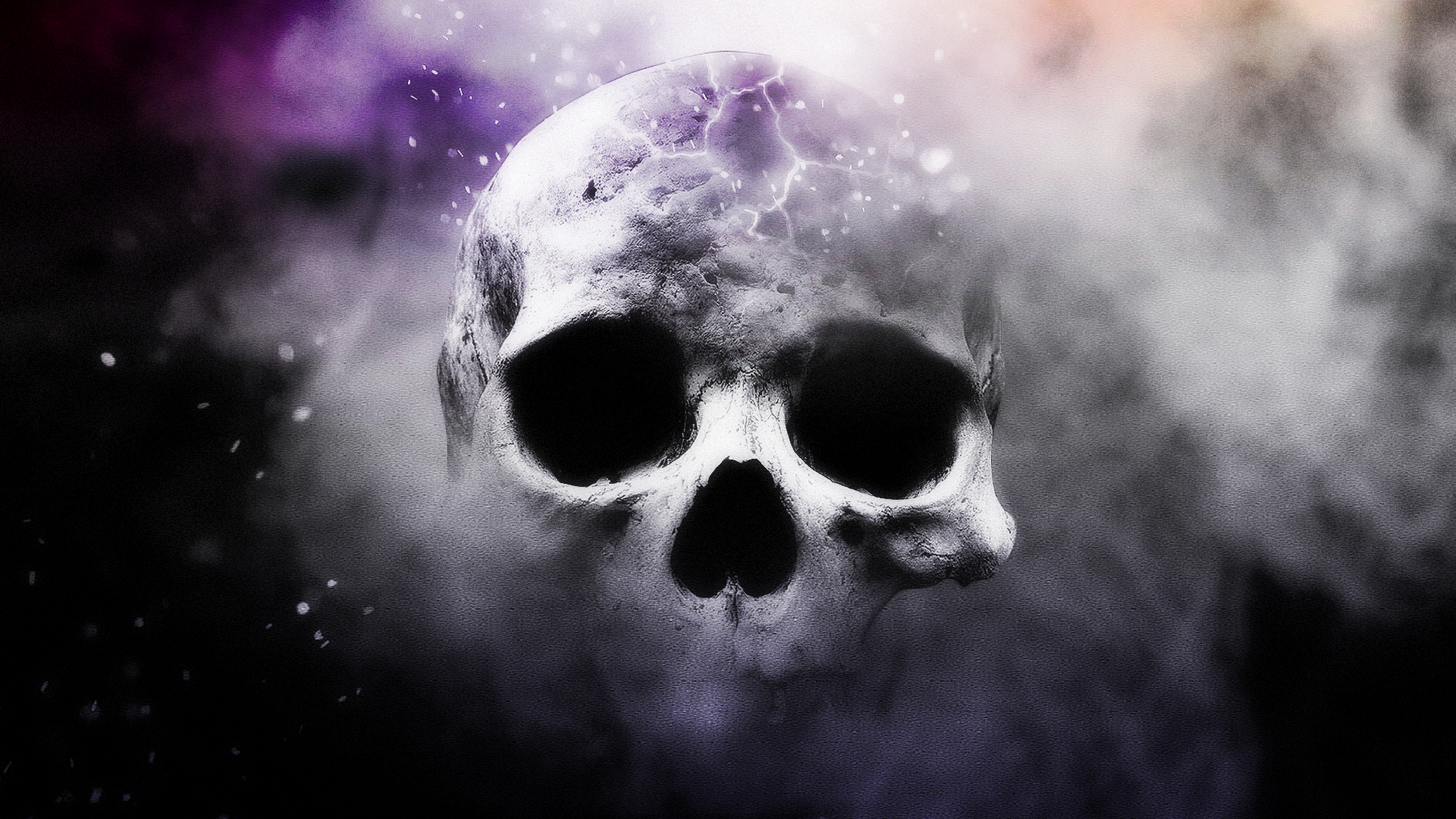 Mystic Skull Smoke 1920x1080