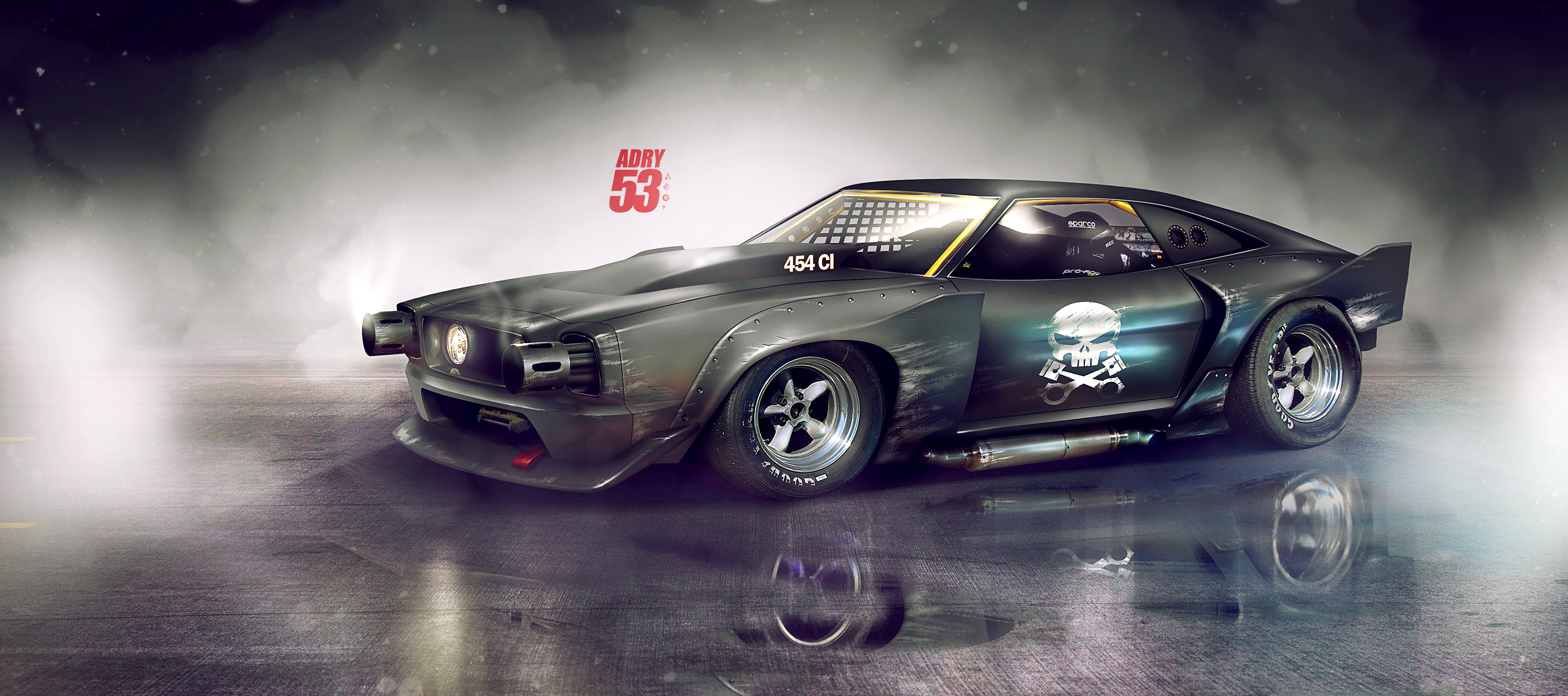 Ford Mustang Mach 1 3508x1558