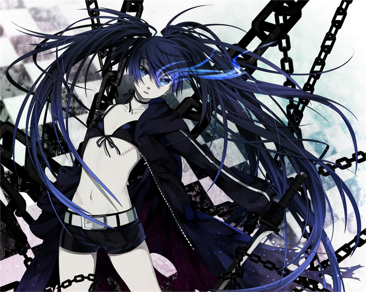 Black Rock Shooter 1280x1024