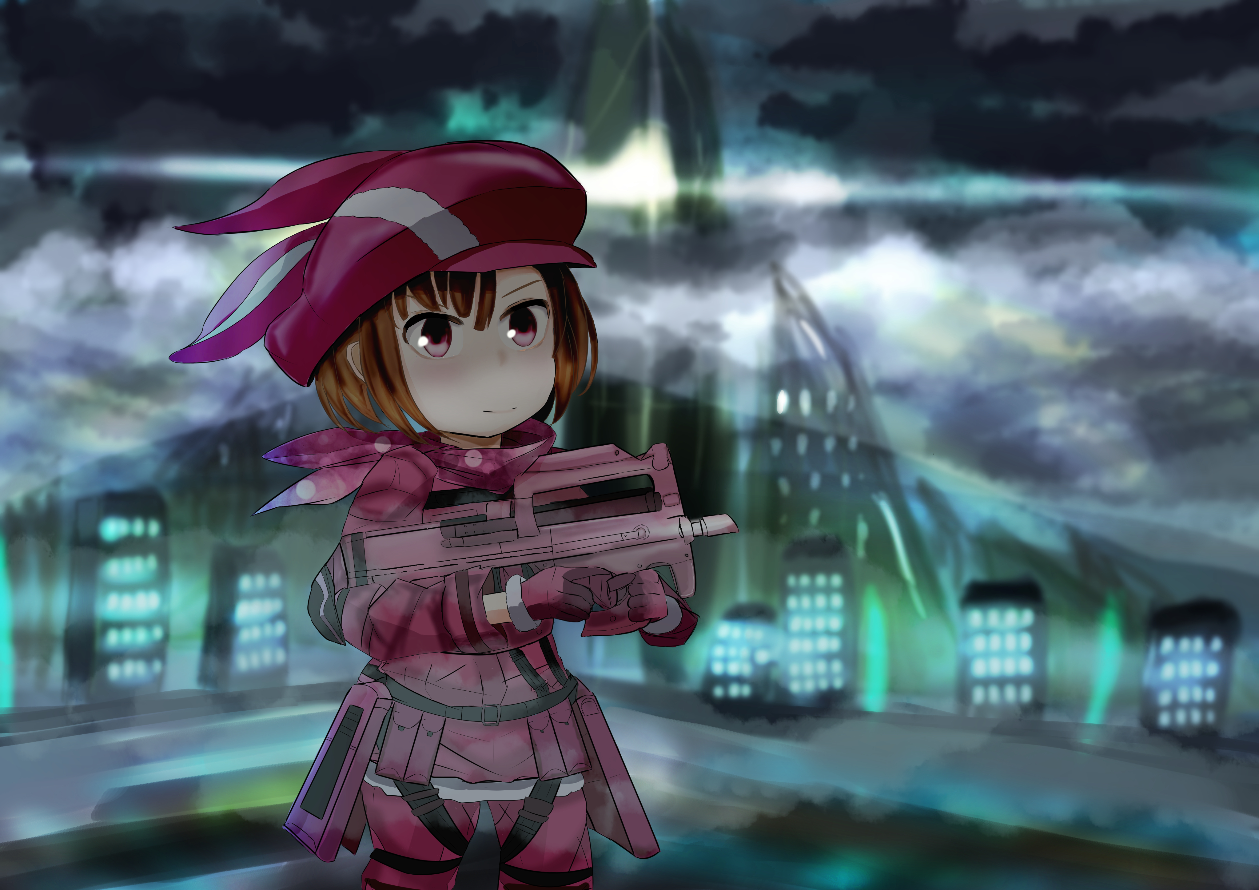 Karen Kohiruimaki Llenn Sword Art Online 4093x2894