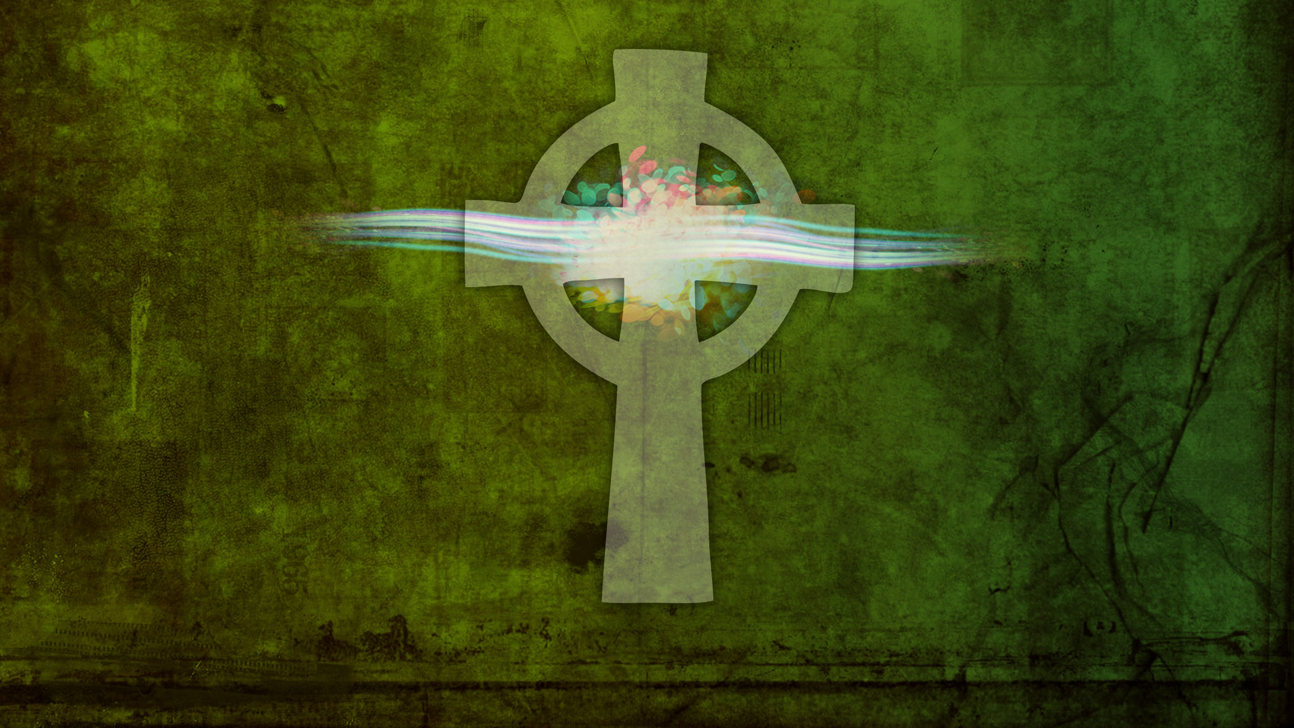 Celtic Cross Cross Religious 2560x1440