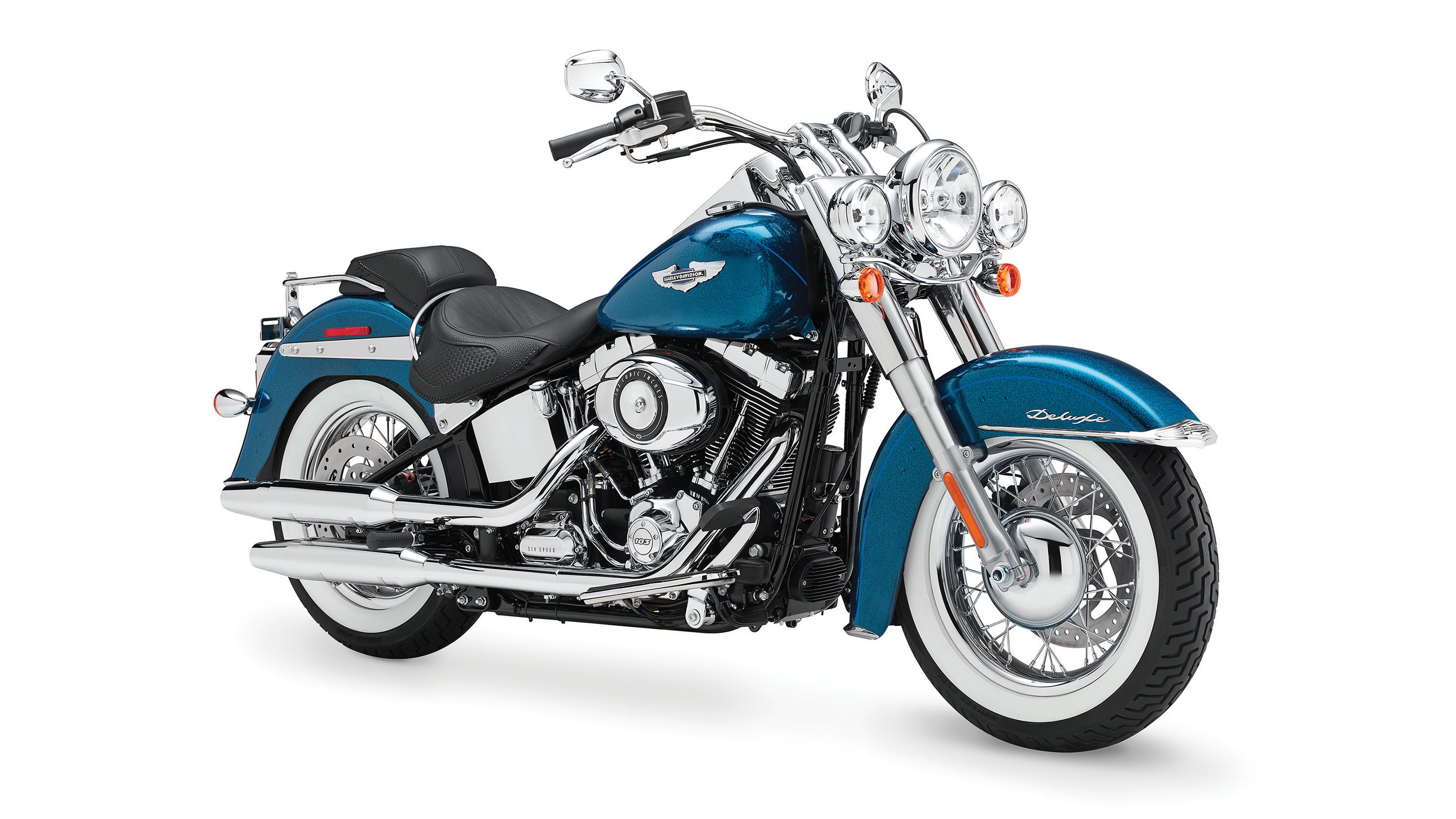Harley Davidson Softail Deluxe 3840x2160