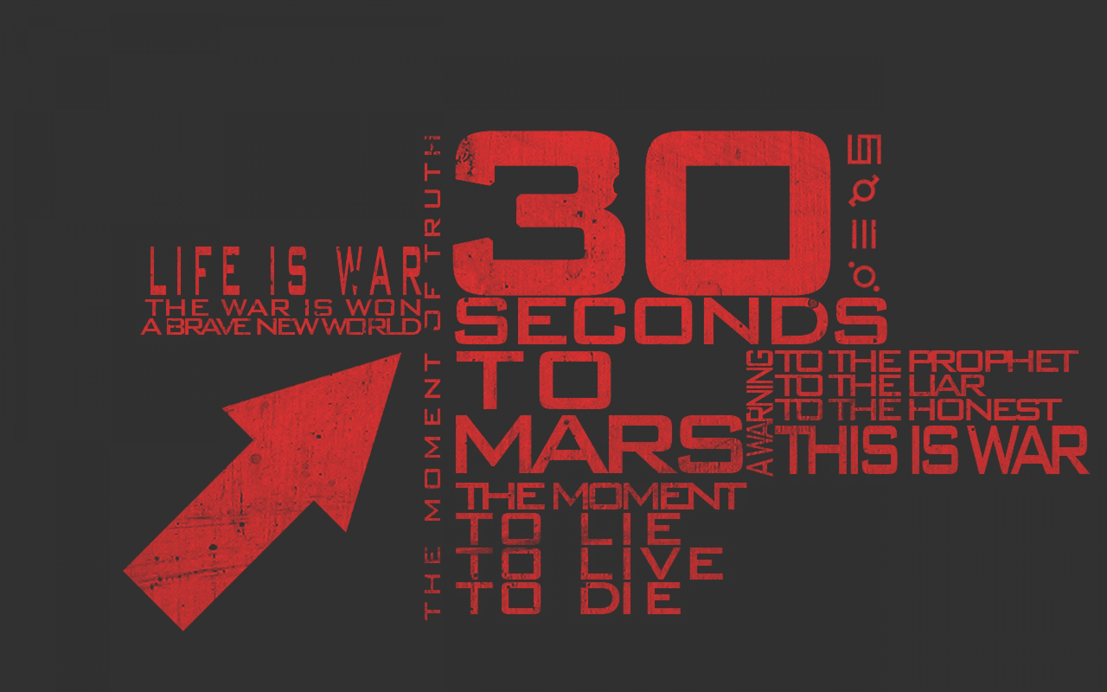 American Rock Band Thirty Seconds To Mars 3840x2400
