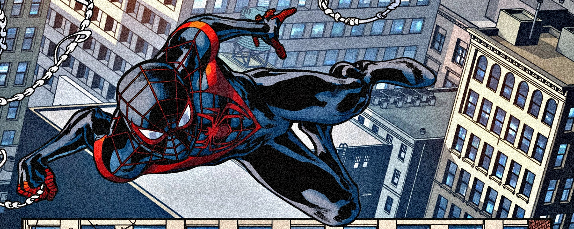 Miles Morales Spider Man Ultimate Spider Man 2375x950