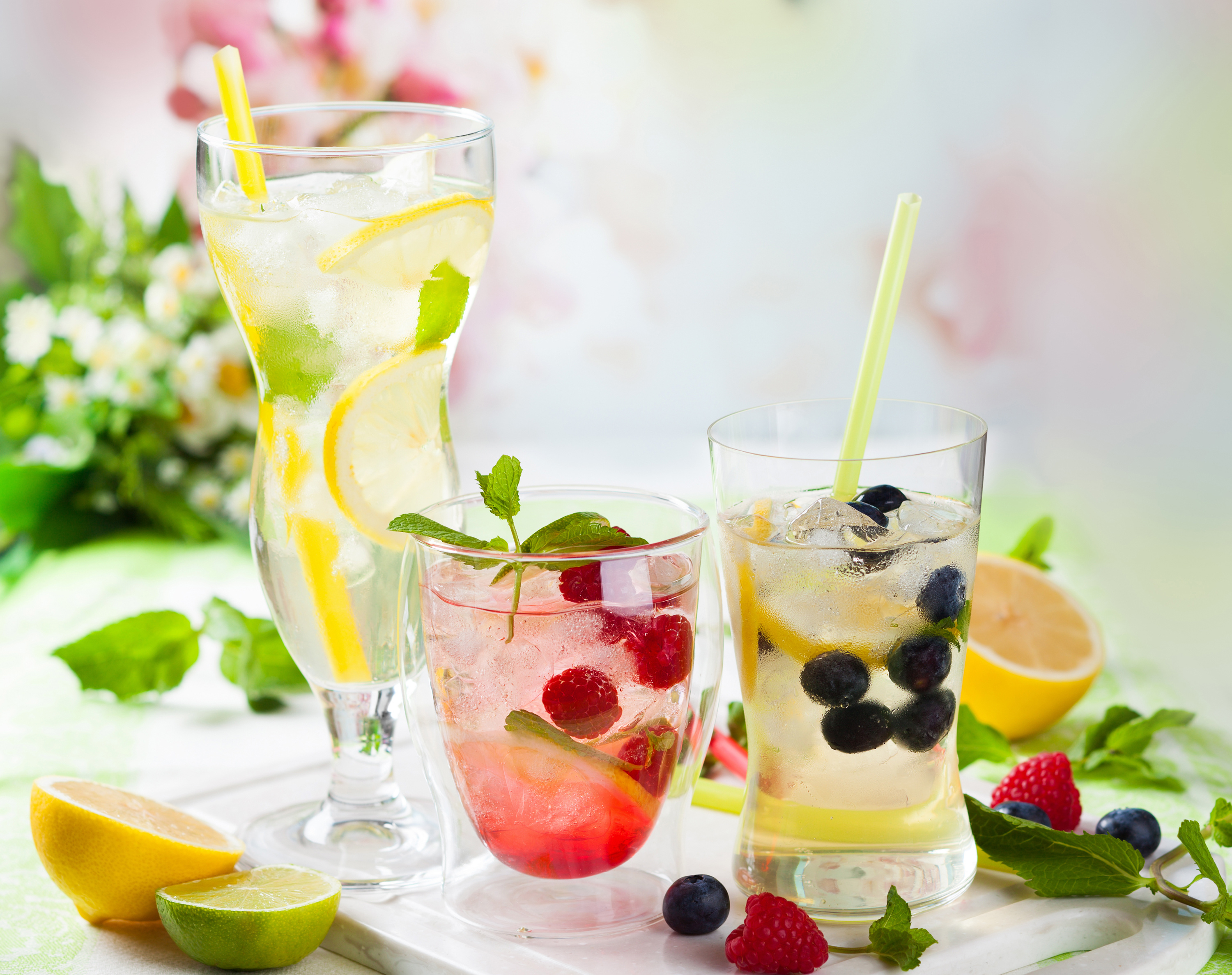 Berry Drink Fruit Lemon Lemonade Lime 3000x2374