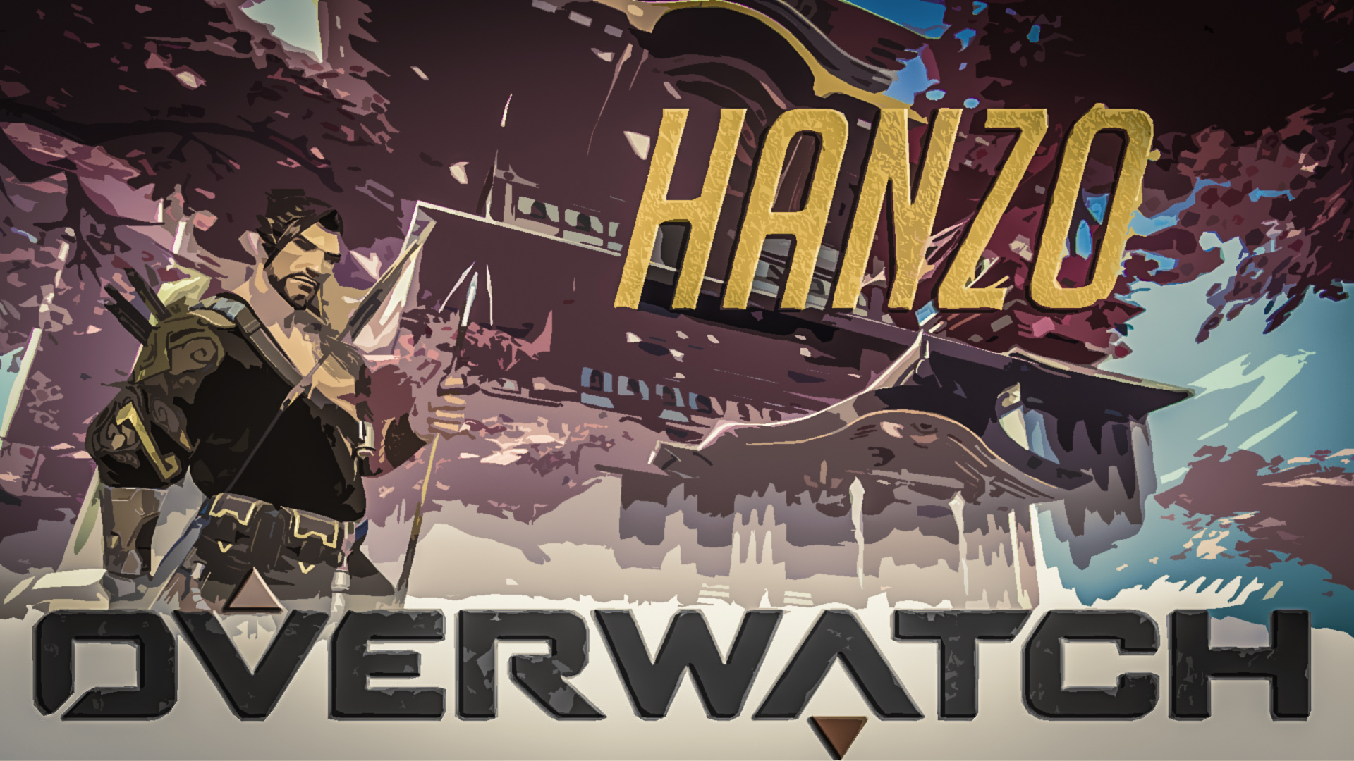 Hanzo Overwatch Overwatch 1920x1080