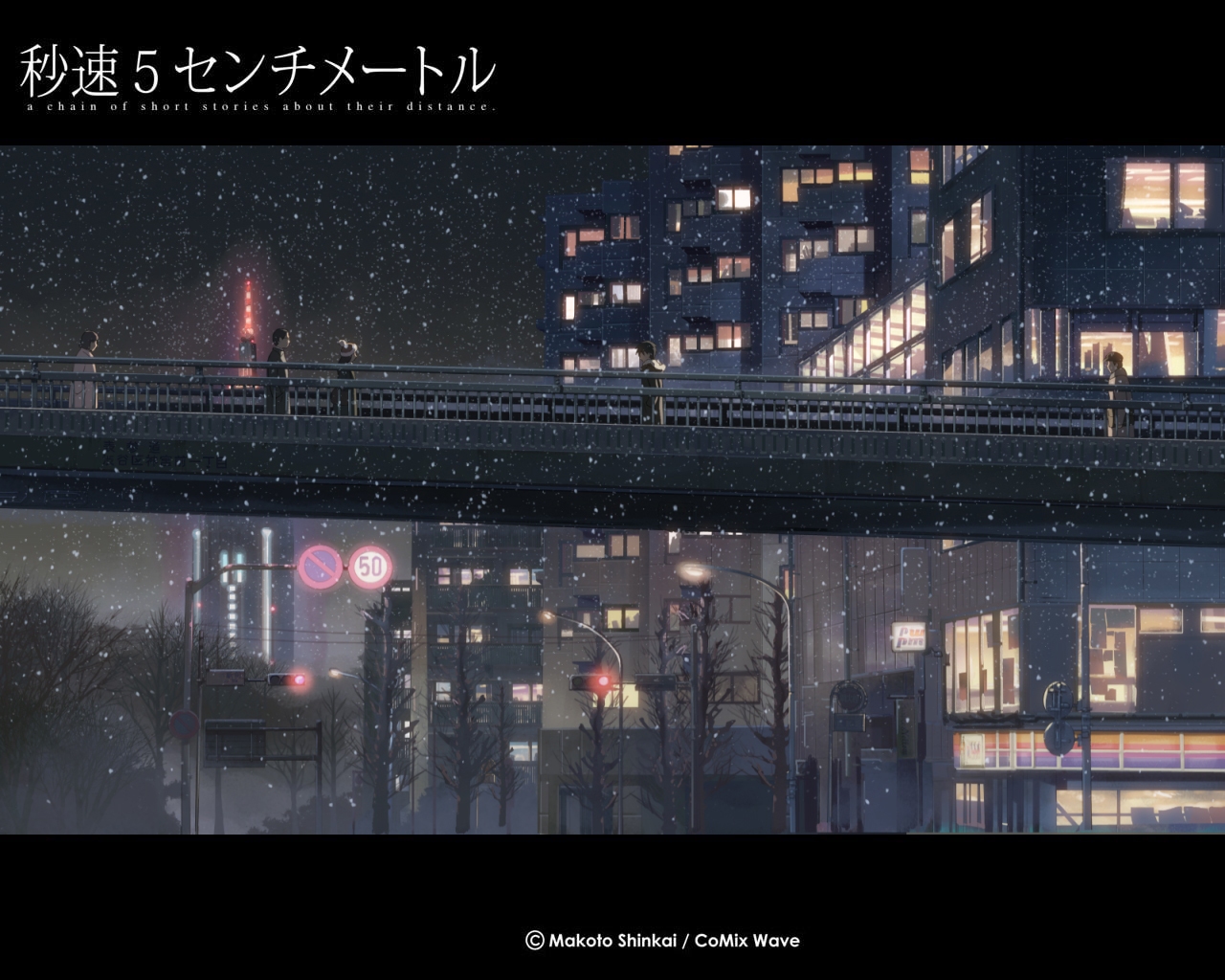 Anime 5 Centimeters Per Second 1280x1024