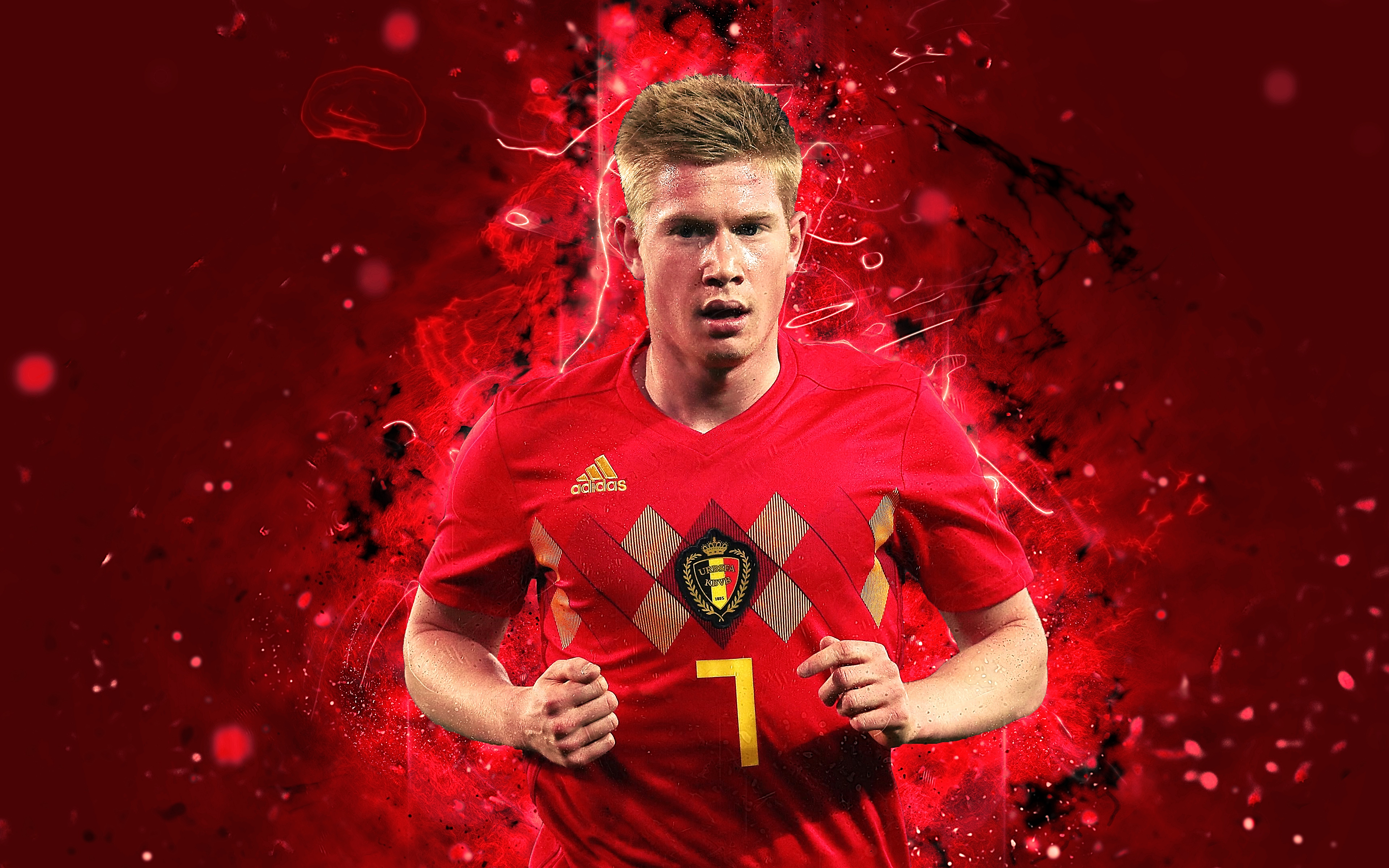 Belgian Kevin De Bruyne Soccer 3840x2400