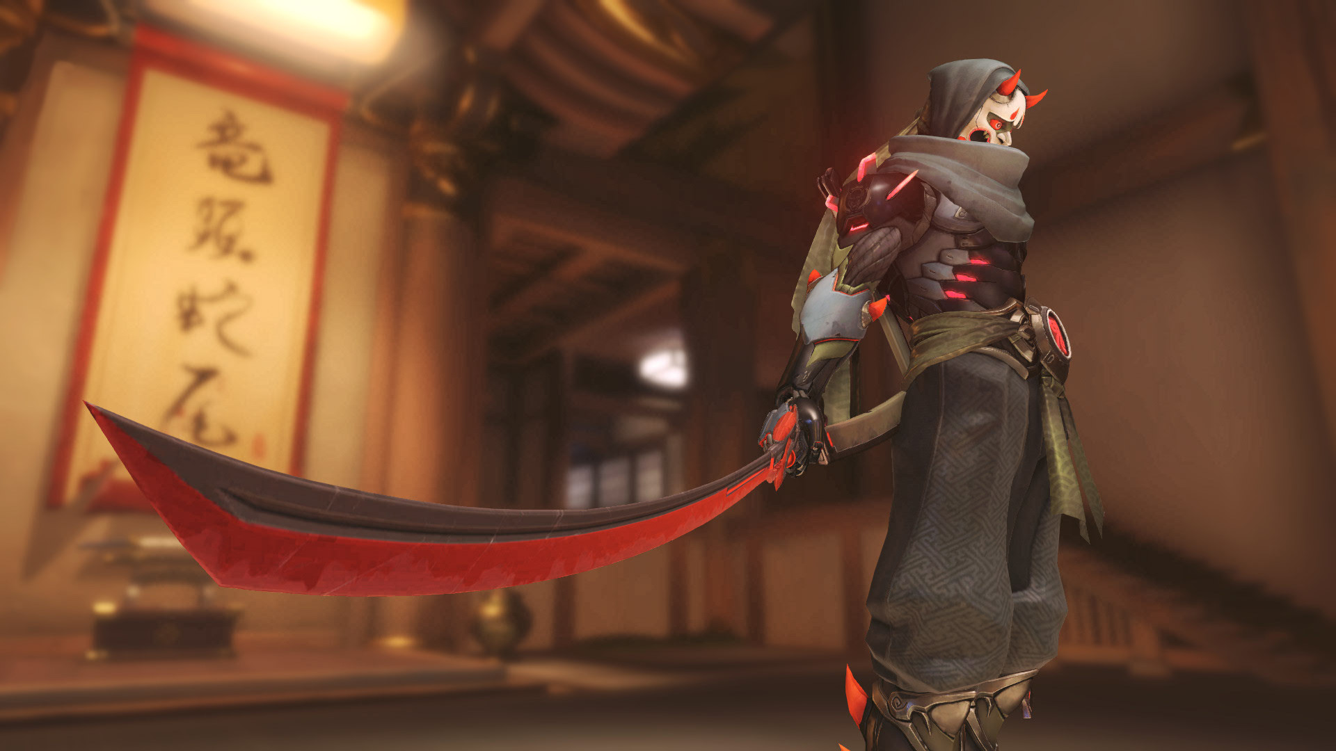 Genji Overwatch Genji Shimada 1920x1080