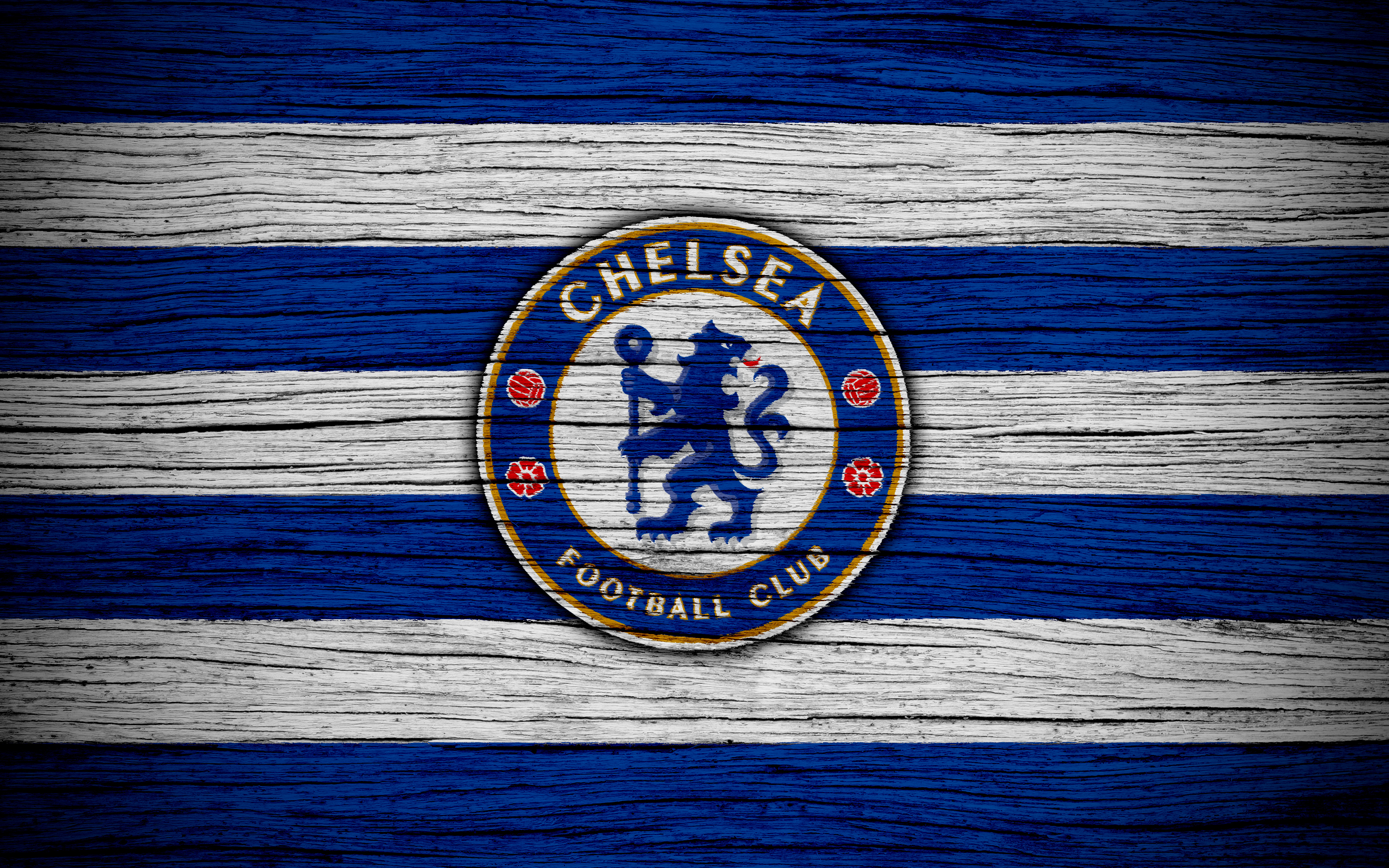 Chelsea F C Logo Soccer 3840x2400