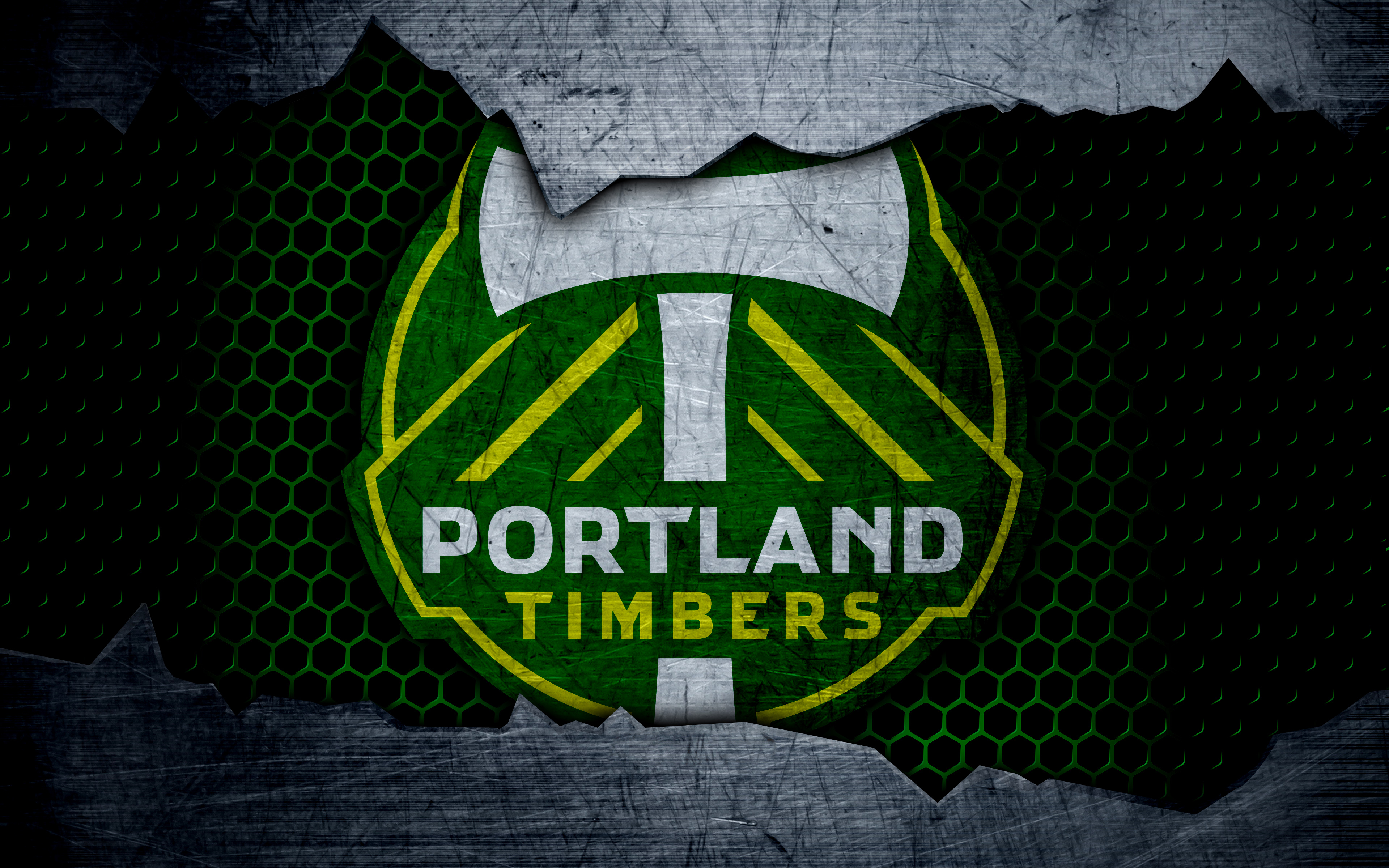 Emblem Logo Mls Portland Timbers Soccer 3840x2400