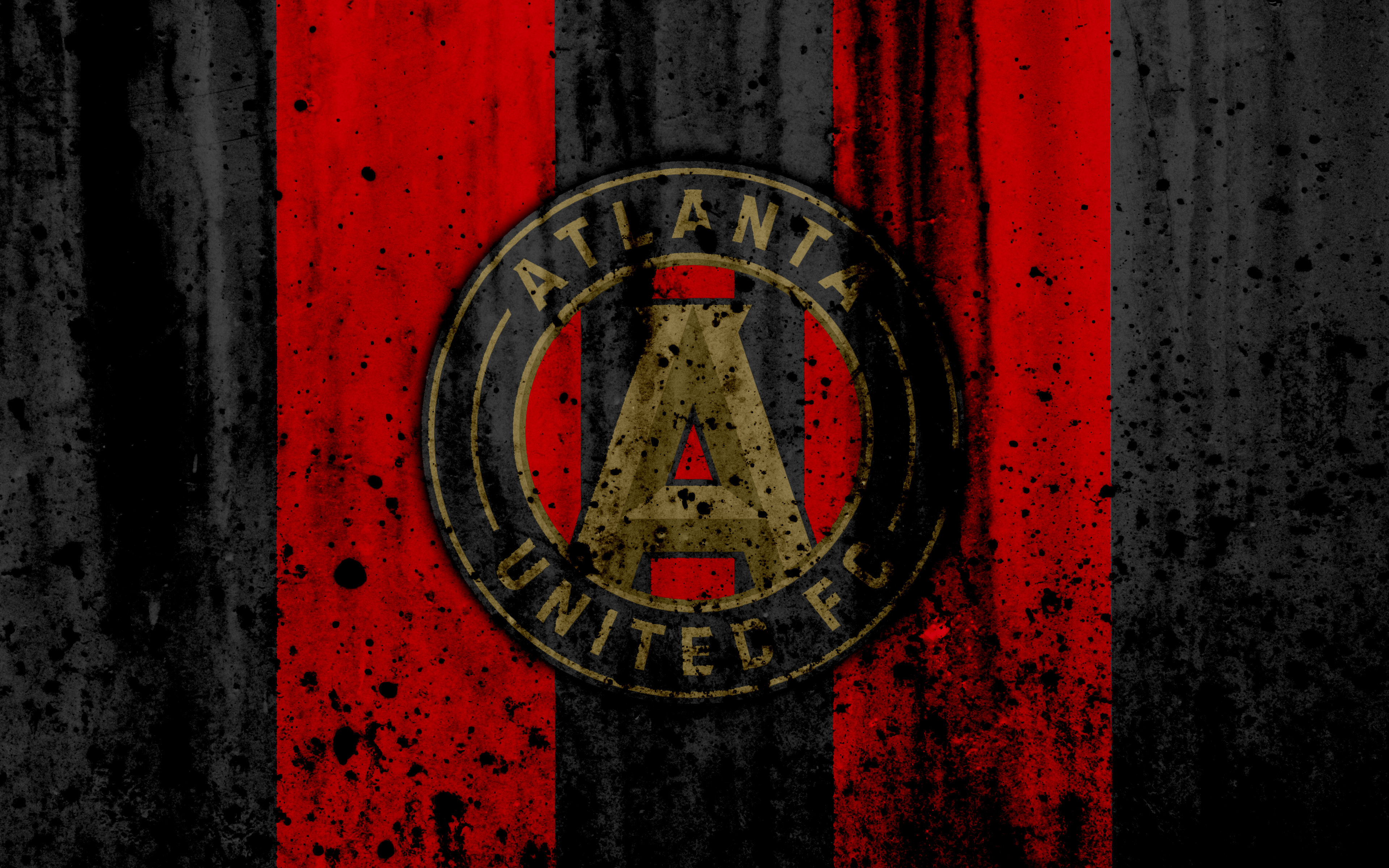 Atlanta United Fc Emblem Logo Mls Soccer 3840x2400