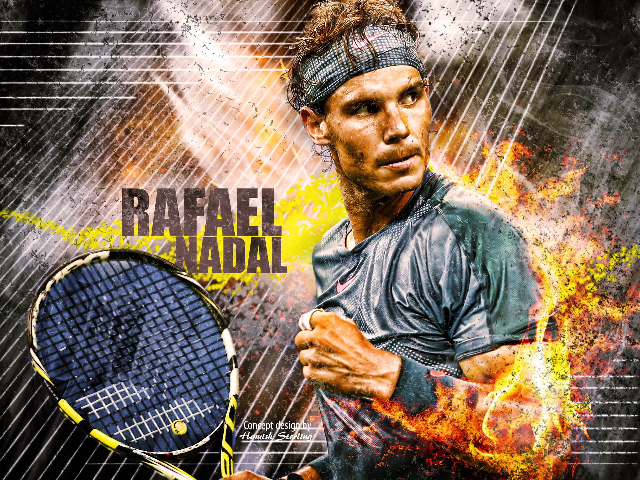 Rafael Nadal Spanish Tennis 2048x1536