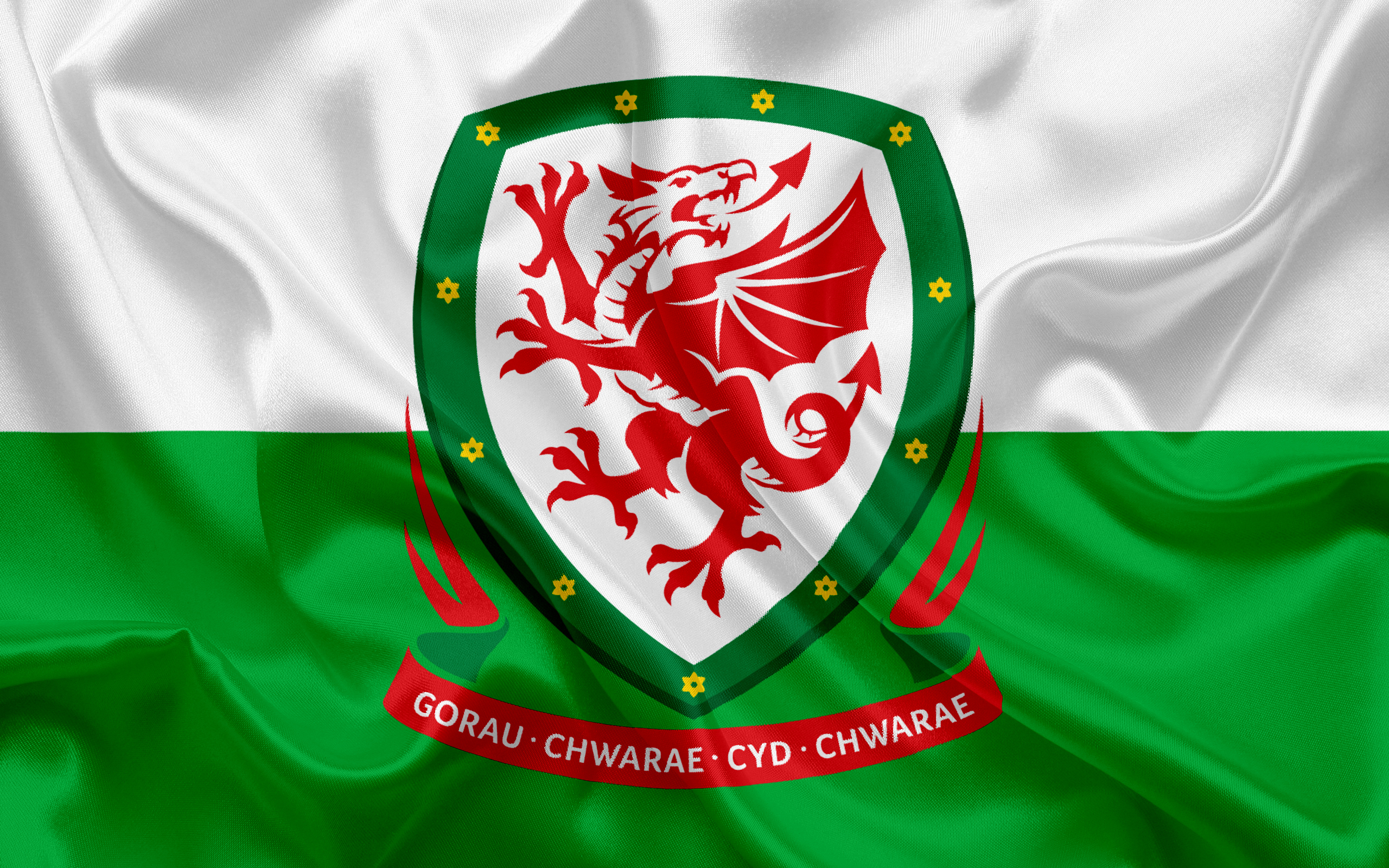 Emblem Logo Soccer Wales 2560x1600