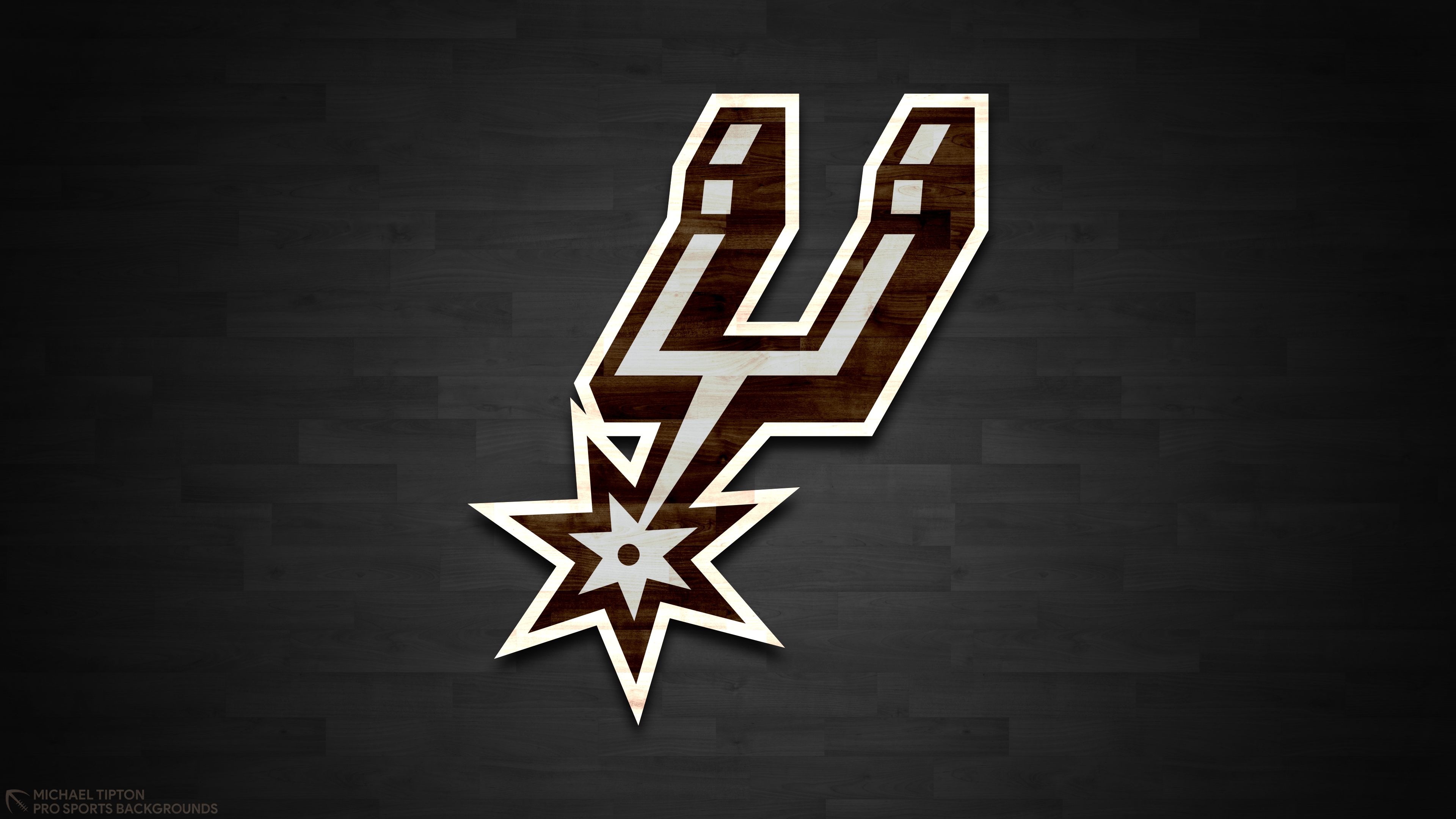 Basketball Logo Nba San Antonio Spurs 3840x2160