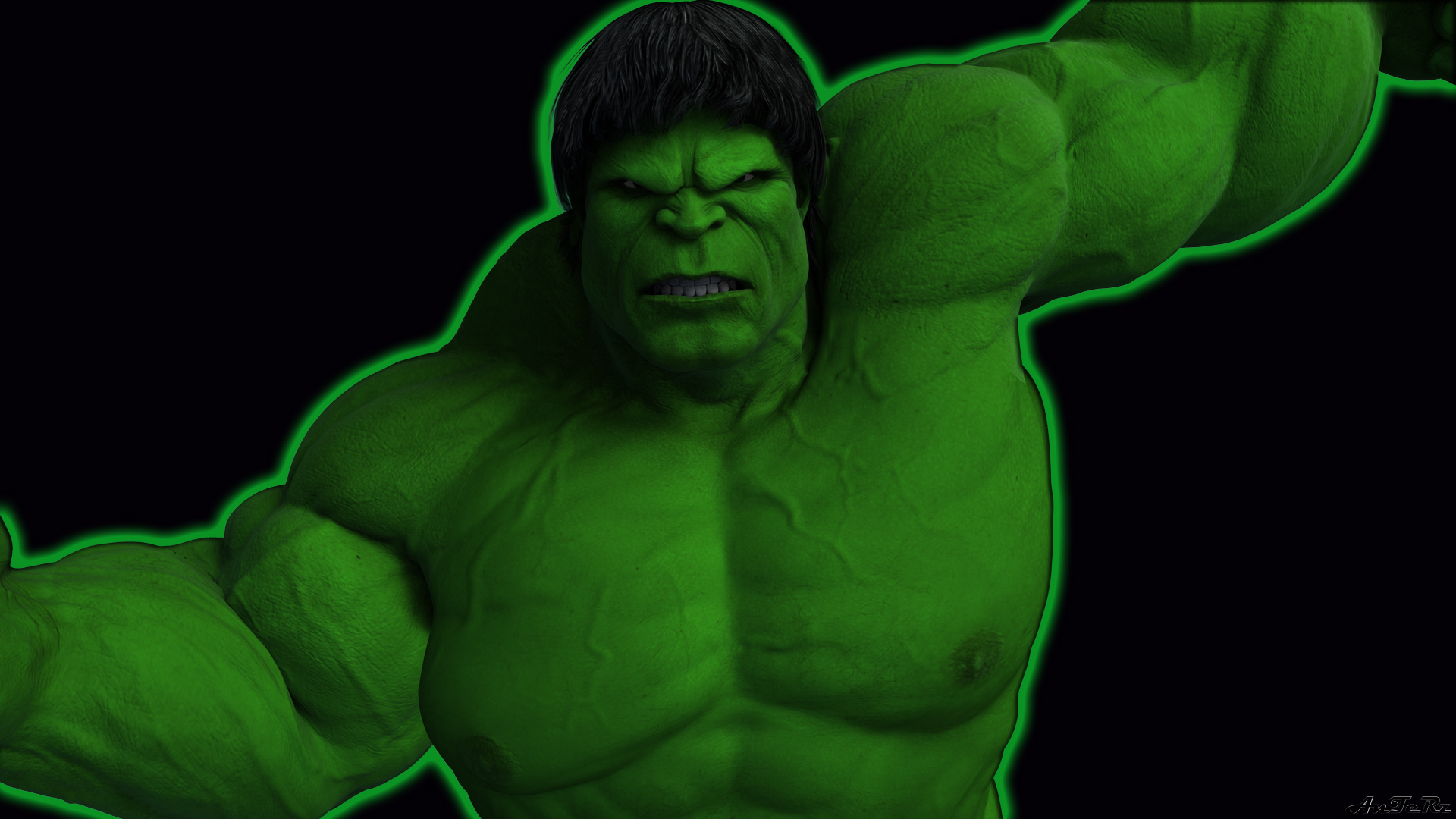 Green Hulk 1920x1080