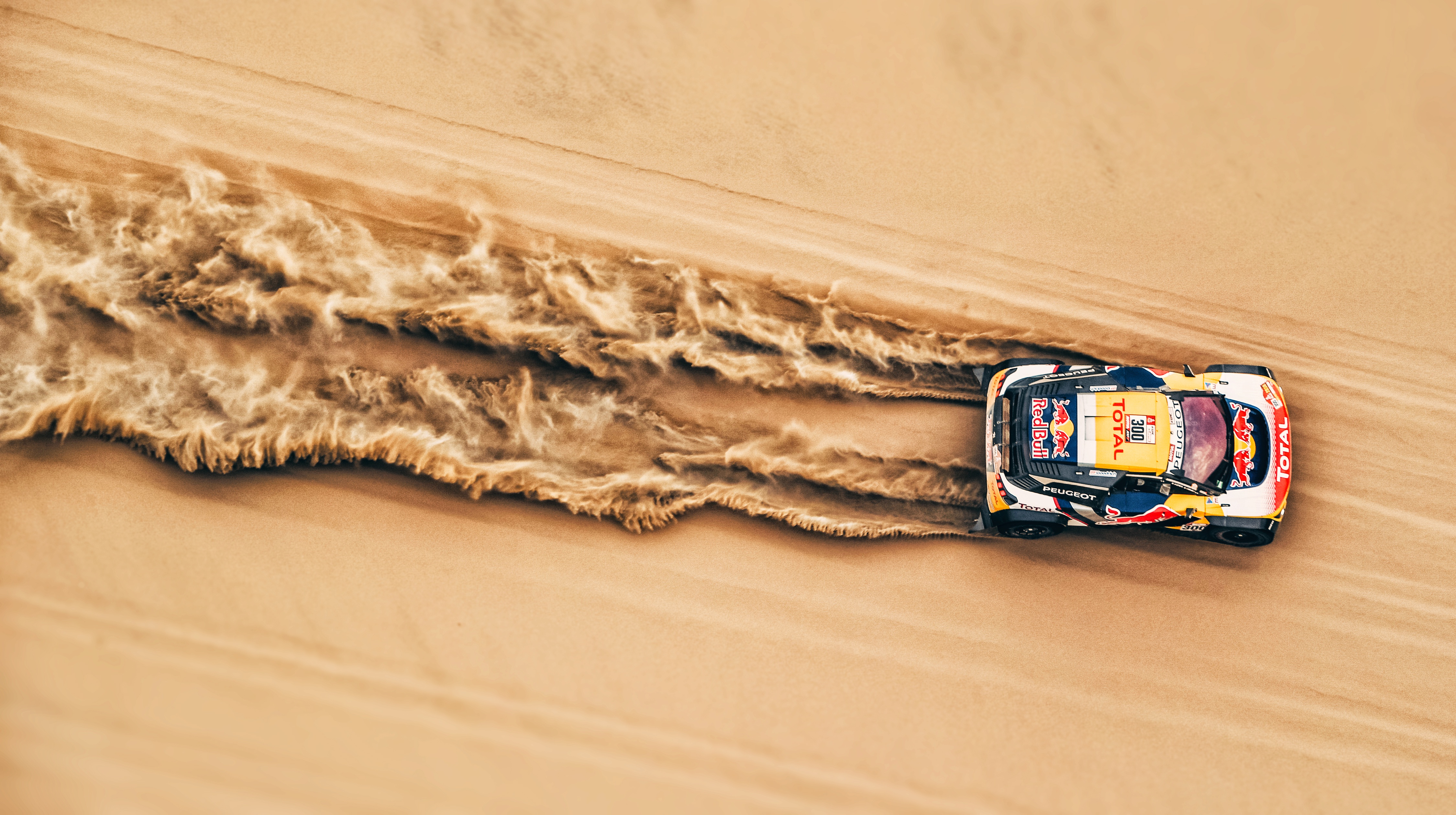 Car Desert Race Car Rallying Sand Vehicle 4500x2520