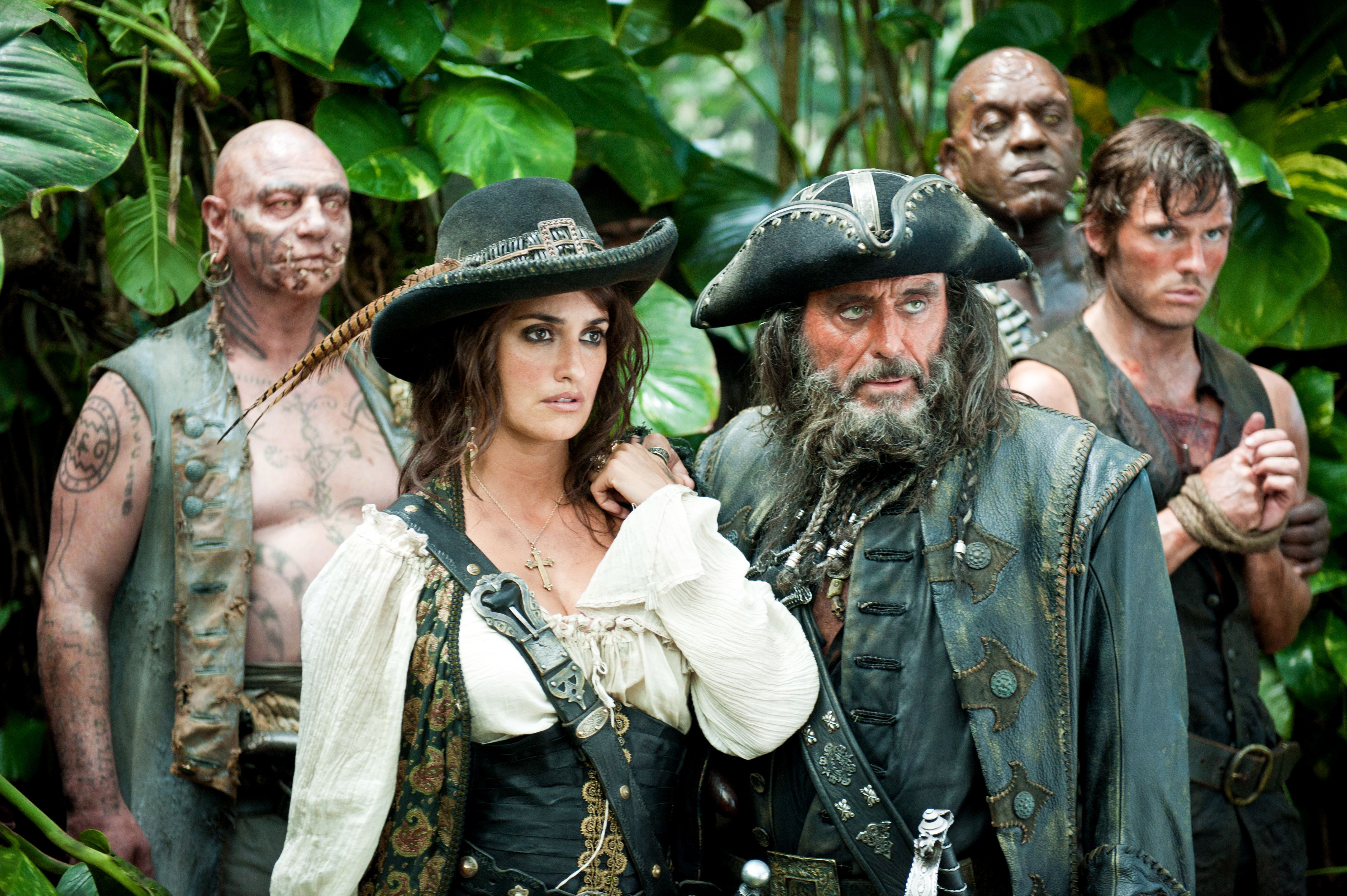 Angelica Teach Blackbeard Pirates Of The Caribbean Ian Mcshane Penelope Cruz Philip Pirates Of The C 4256x2832