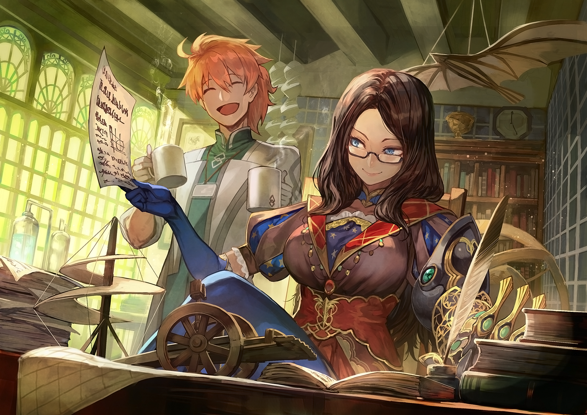 Leonardo Da Vinci Fate Grand Order Romani Archaman 1920x1358