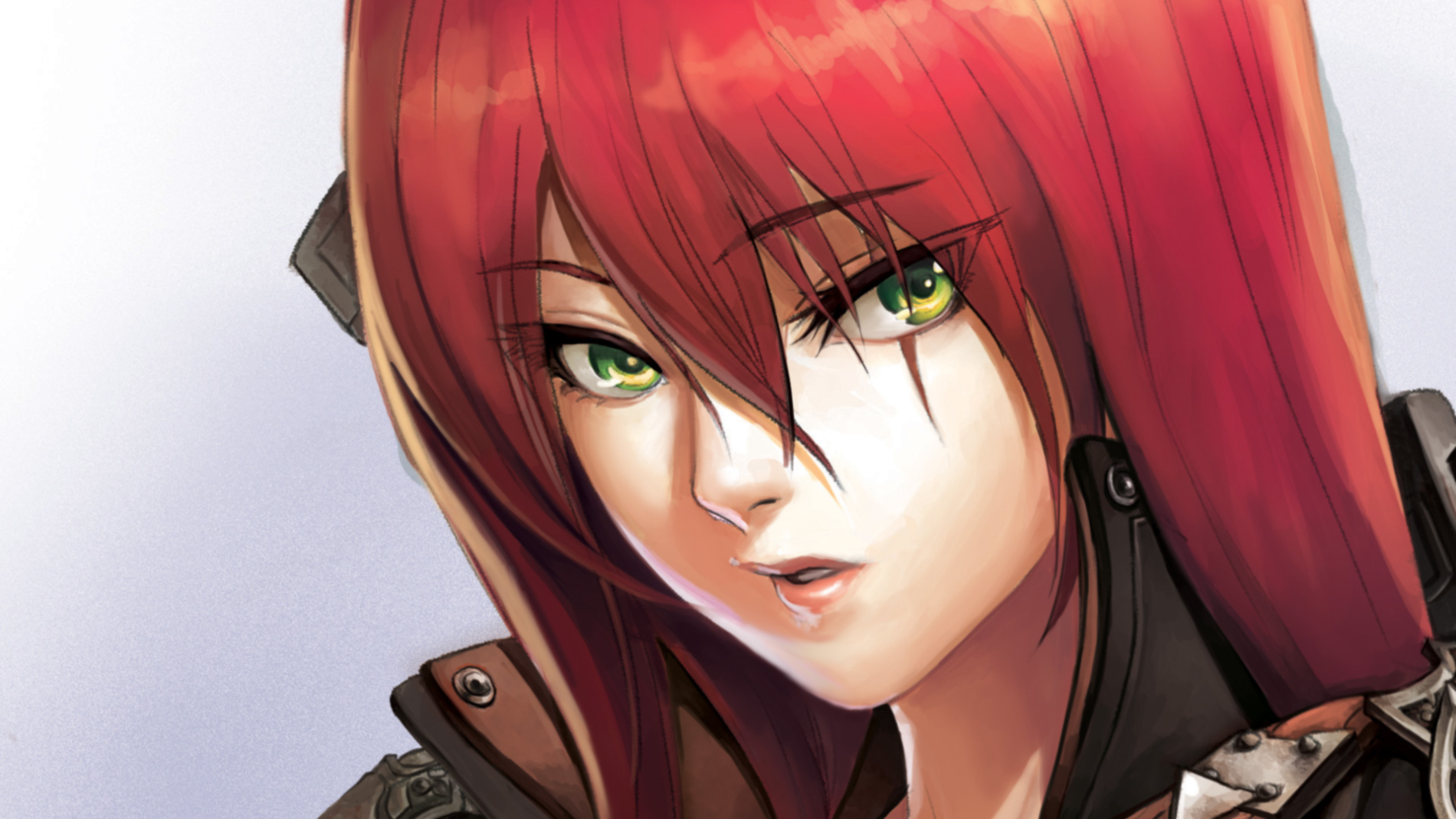 Armor Katarina League Of Legends Red Hair Scar 1900x1069