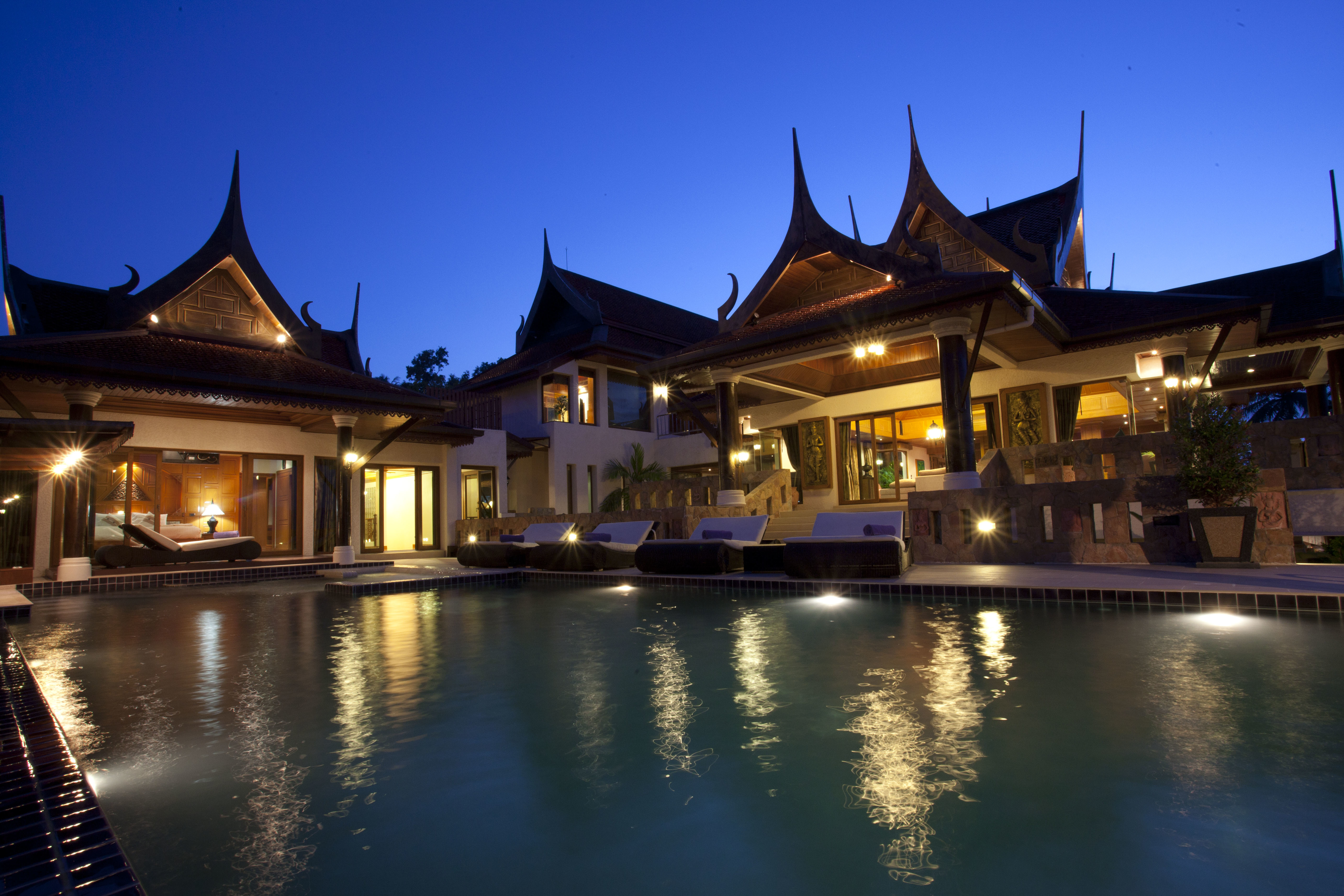 Danau Daun Pool Thailand Villa 5616x3744