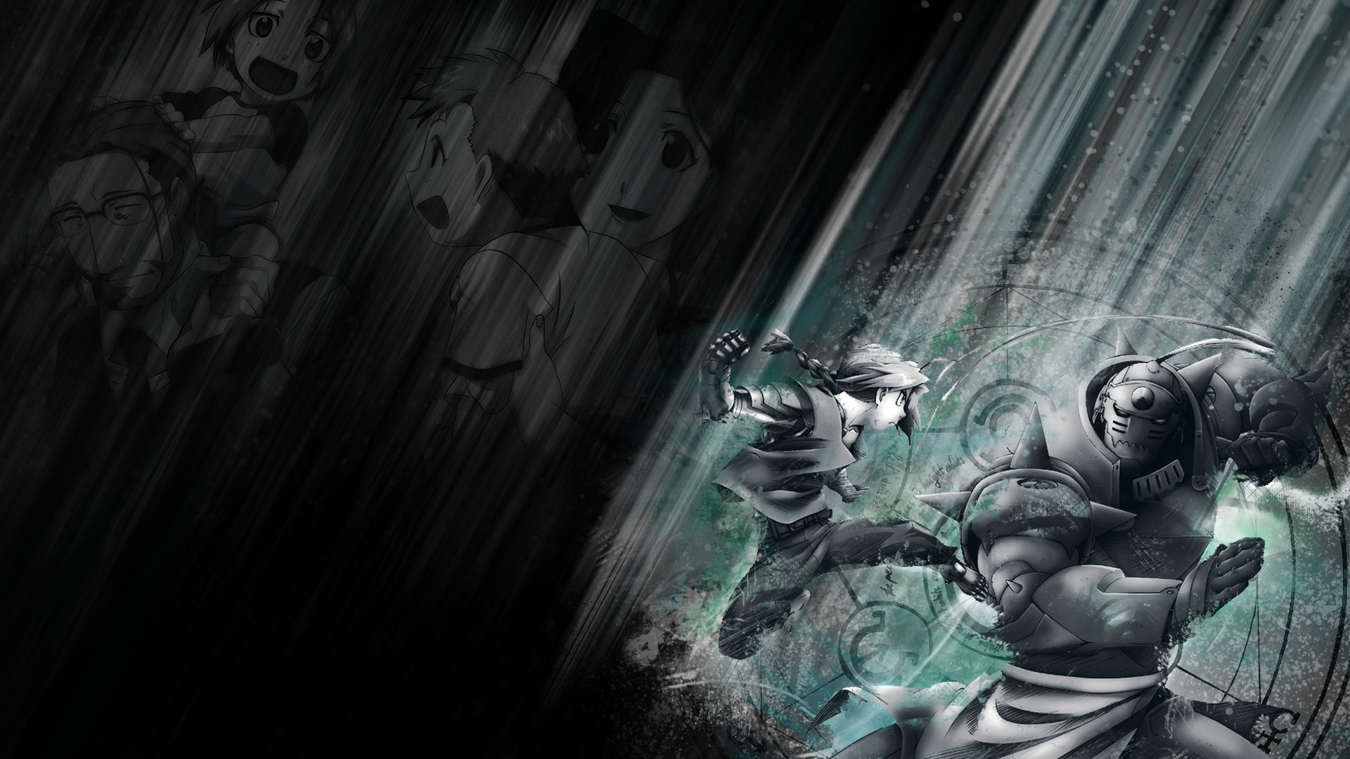 Alphonse Elric Edward Elric 1920x1080