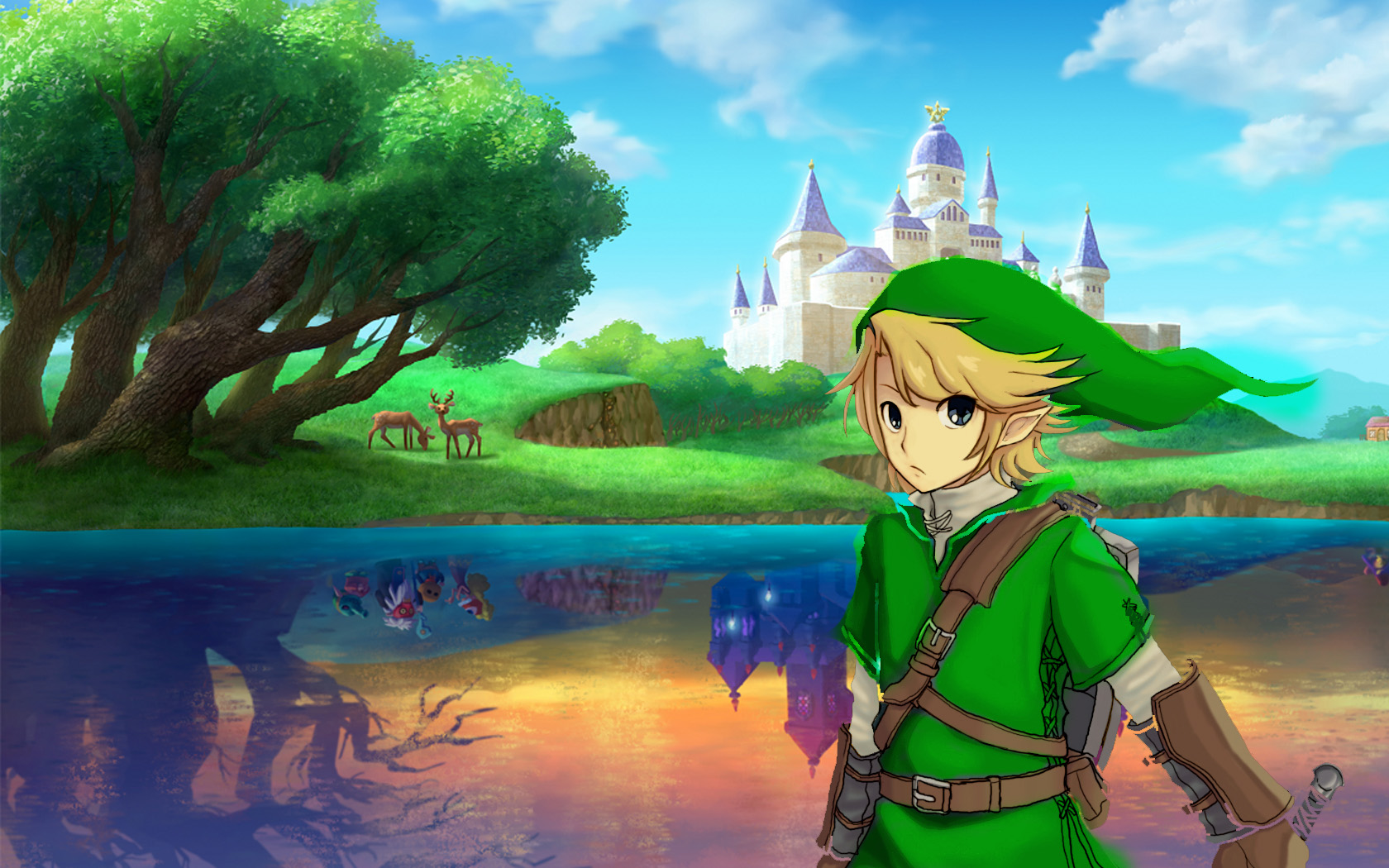 Video Game The Legend Of Zelda A Link Between Worlds 1680x1050