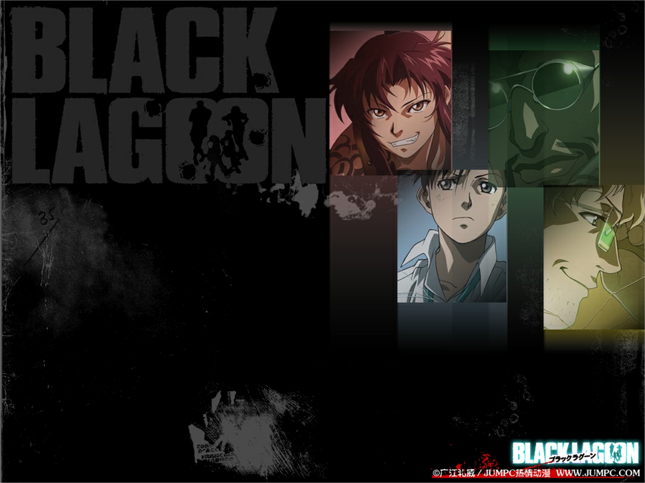 Anime Black Lagoon 1280x960