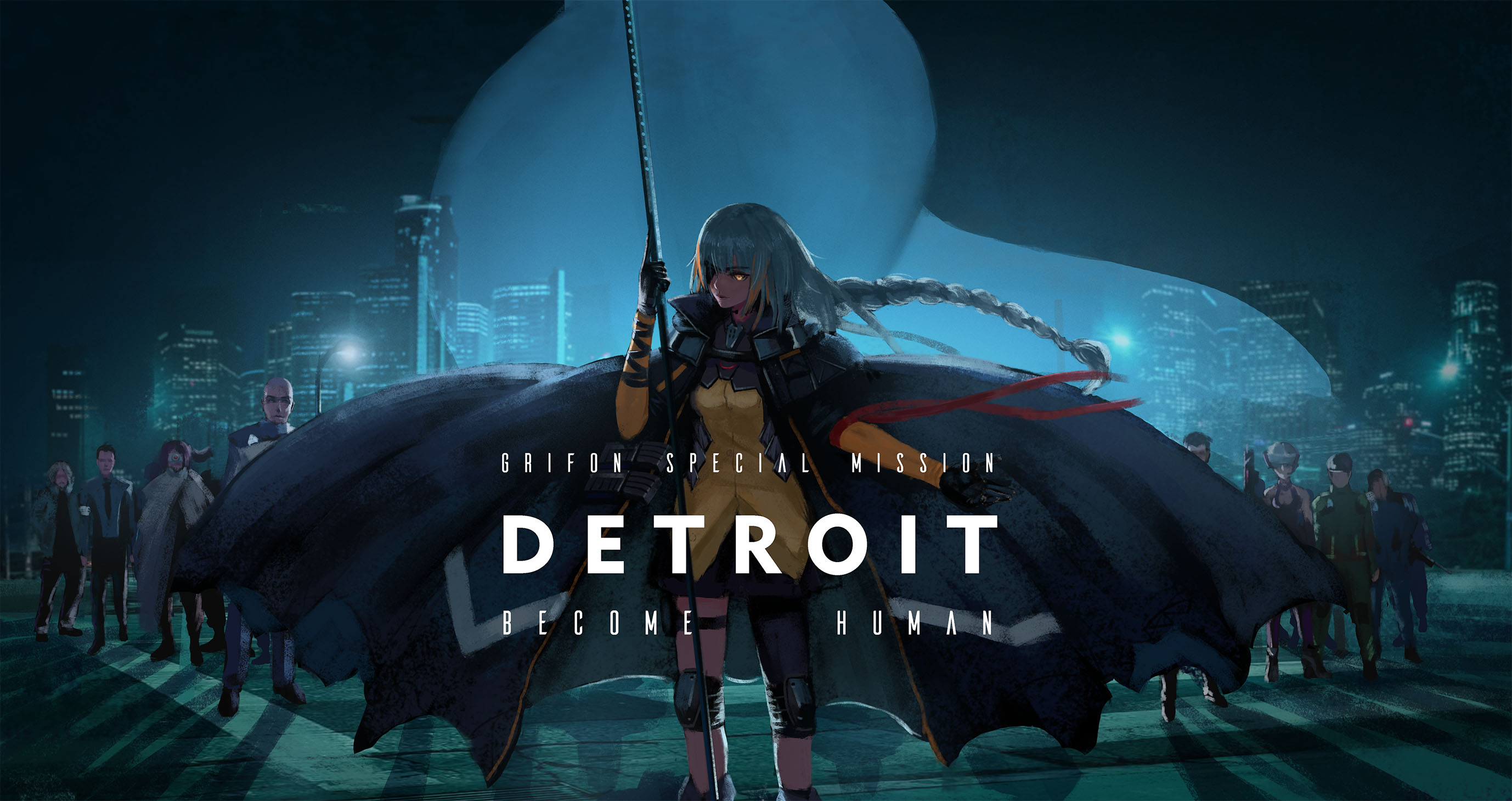 Detroit Become Human Eye Patch Girls Frontline M16a1 Girls Frontline 2756x1459