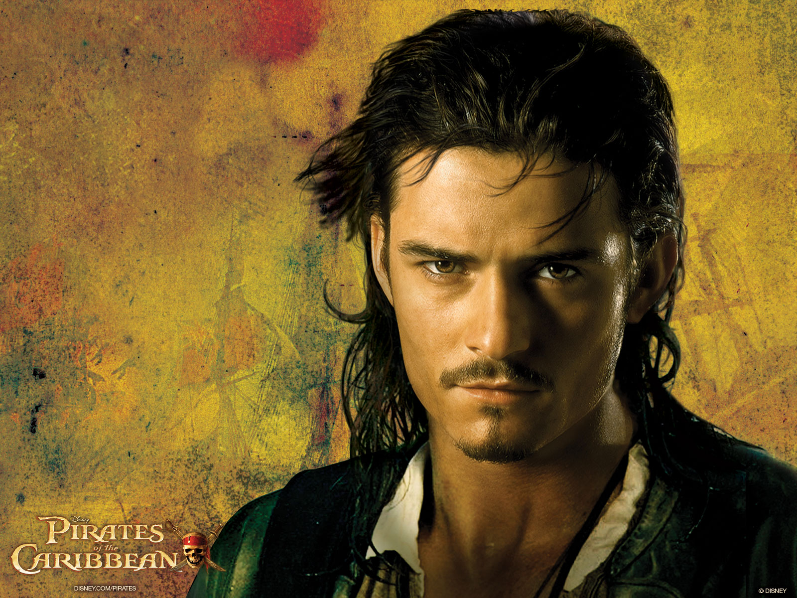 Orlando Bloom Pirates Of The Caribbean Will Turner 1600x1200